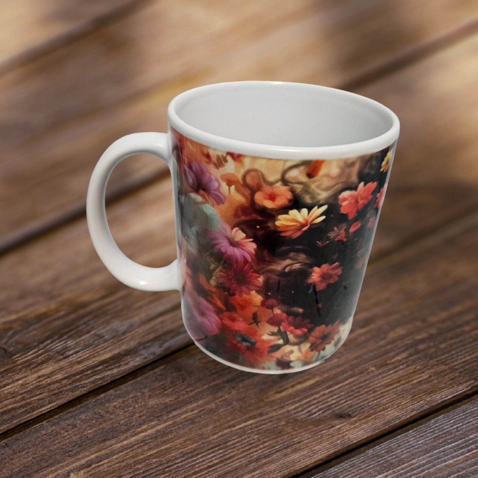 Sip in Style: 3D Afrocentric Elegance Mug - Elevate Your Coffee Experience!", Afro American Coffee Mug,Black Woman Boss view 2