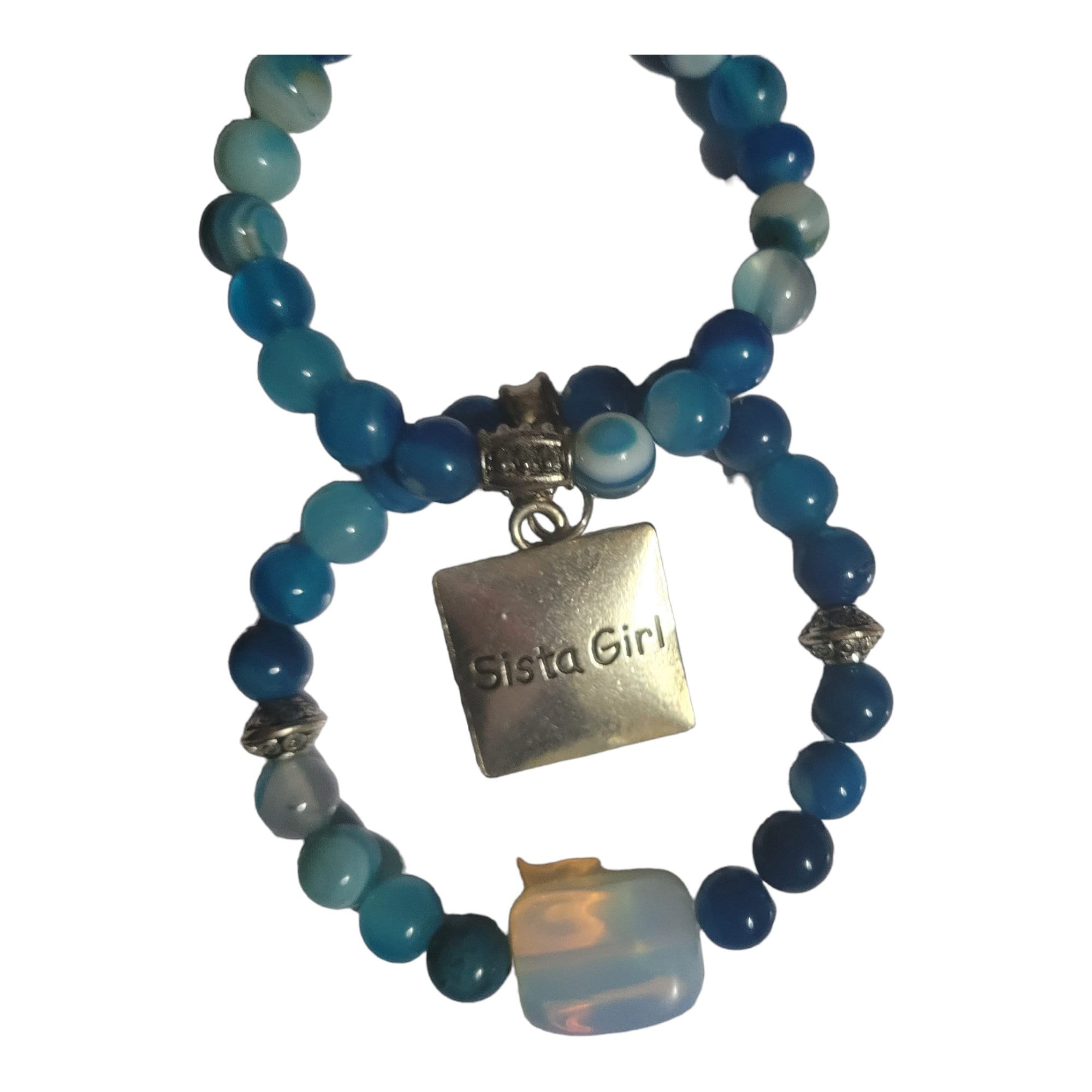 Blue Aventurine Beaded Bracelets view 3
