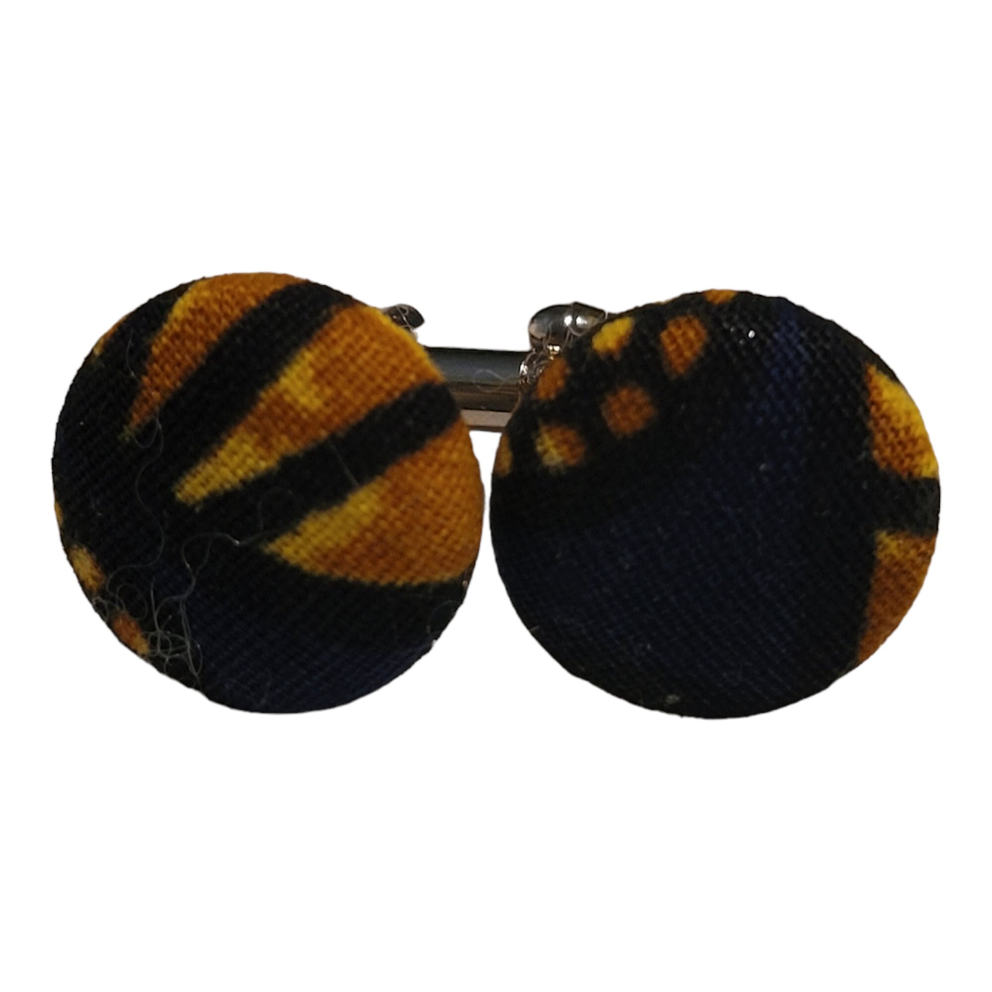 African Fabric Cufflinks,Father,Wedding,Groomsmen Cufflinks, Wedding Cufflinks