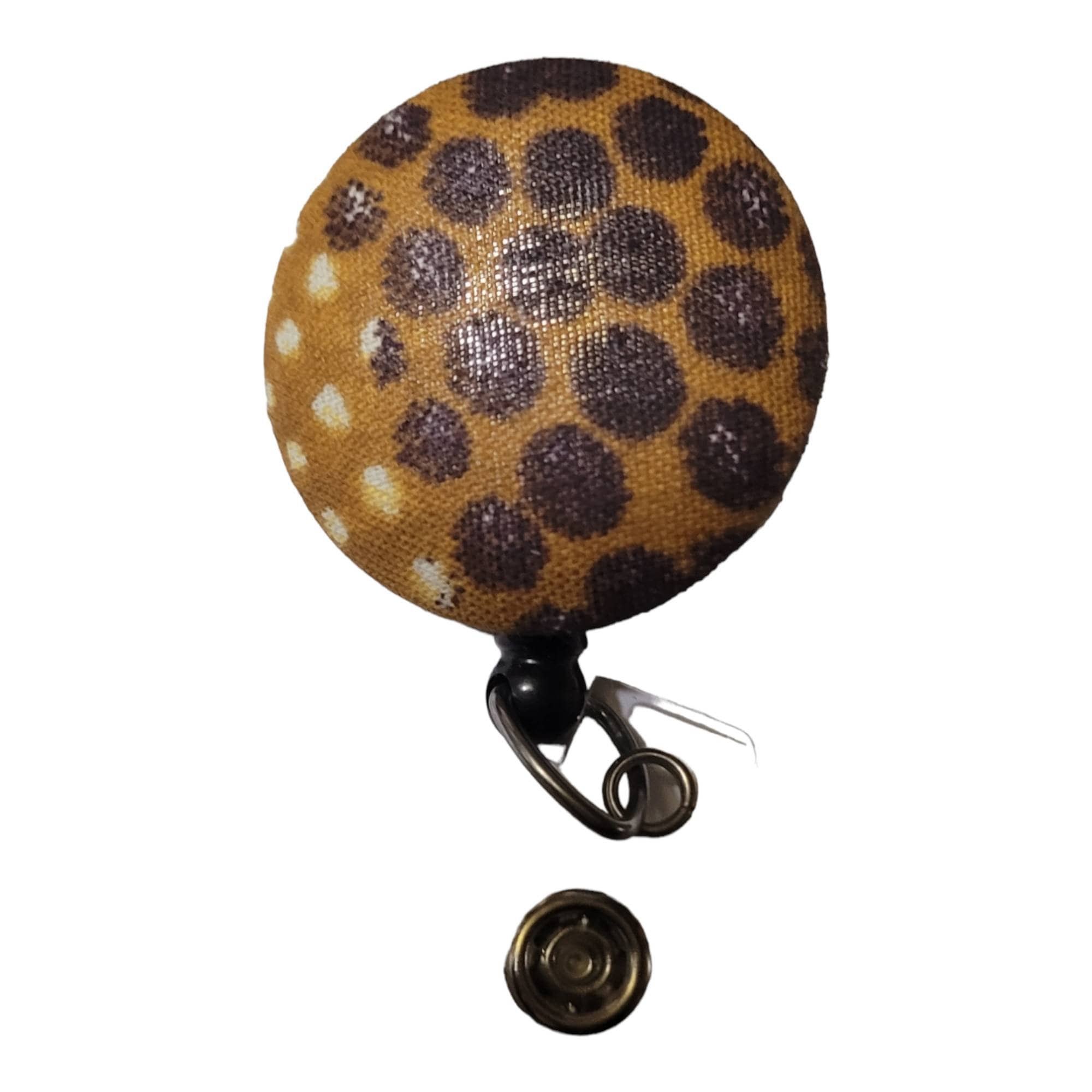 Afrocentric Fabric Badge Reel ,African Woman, Badge Reels,Melanin,Badge,Afro woman