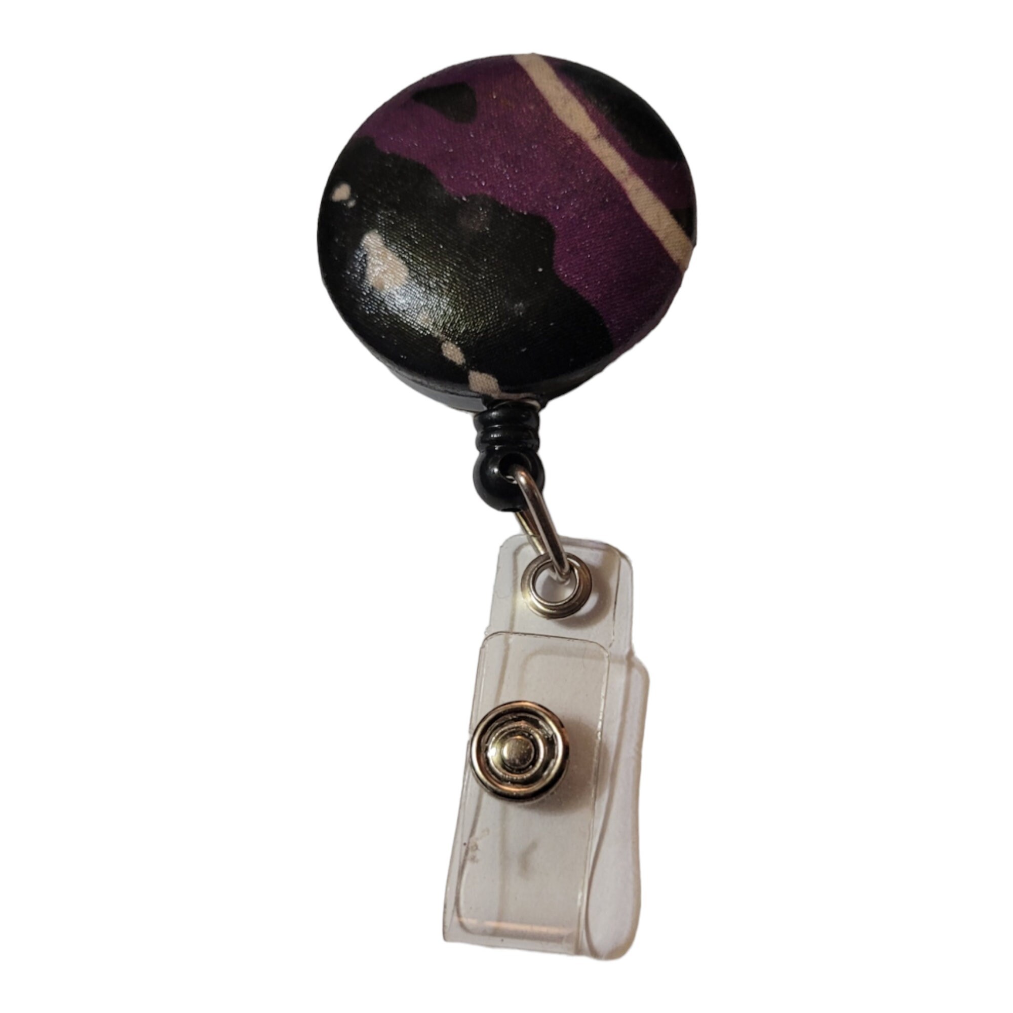 Afrocentric Fabric Badge Reels,Melanin,Badge,Afro woman