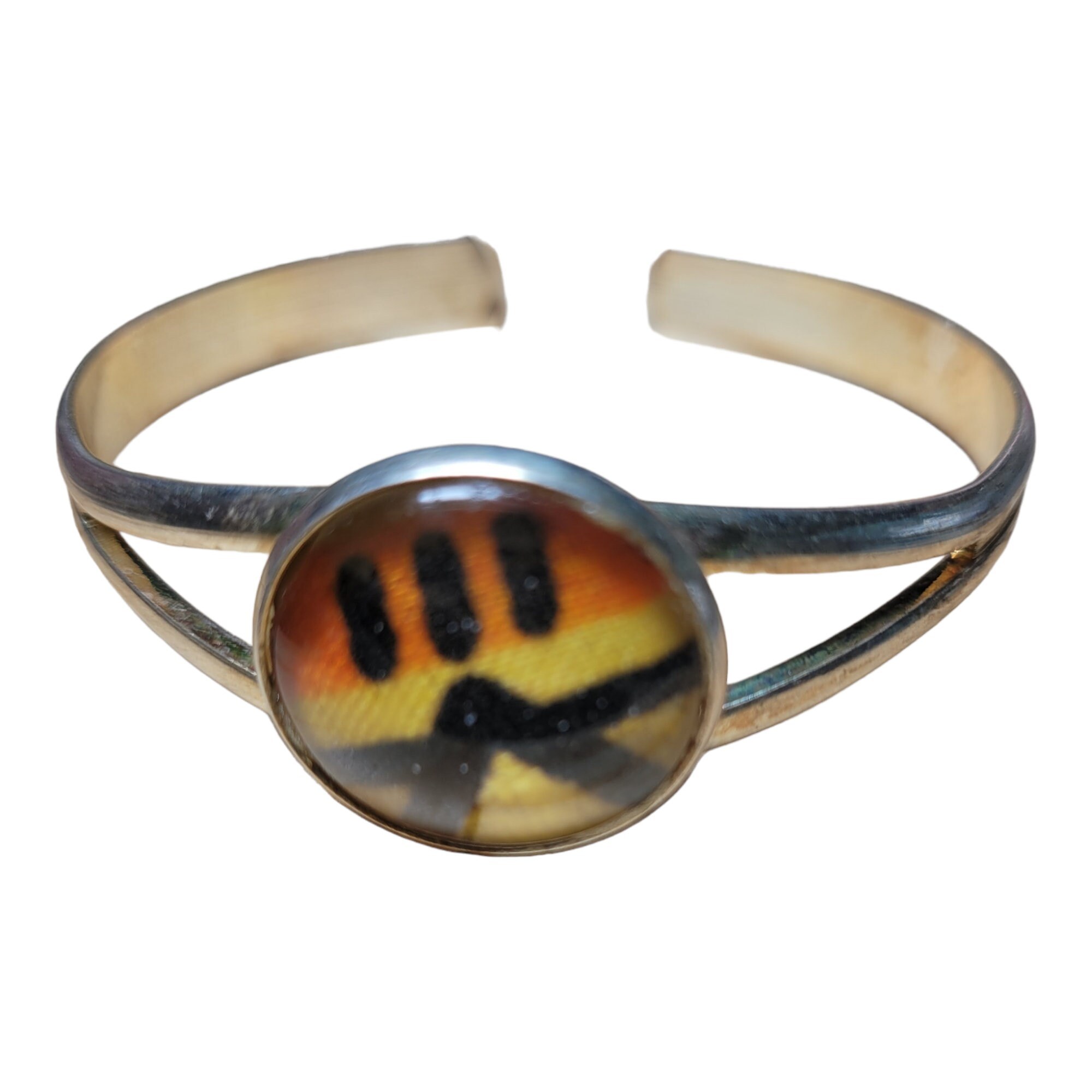 Afrocentric Brass Bracelet Free shipping
