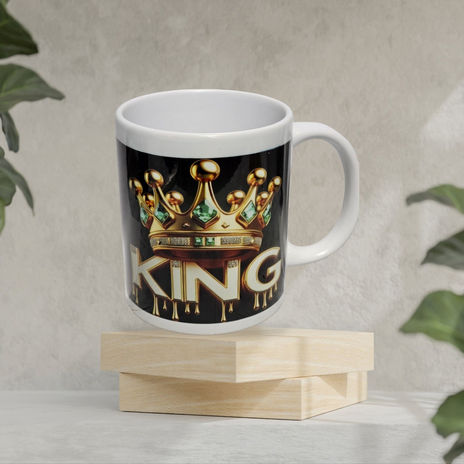 Black King Coffee Cup view 3