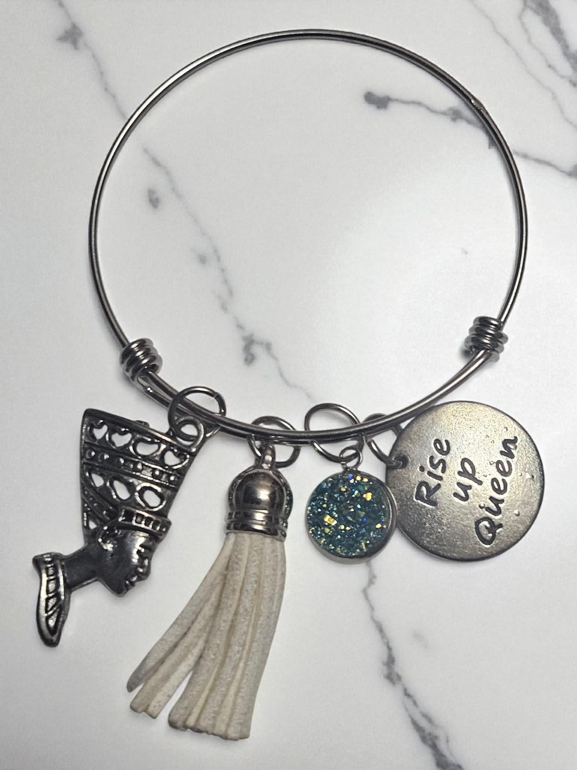African Charm Bracelet,Rise Queen view 3