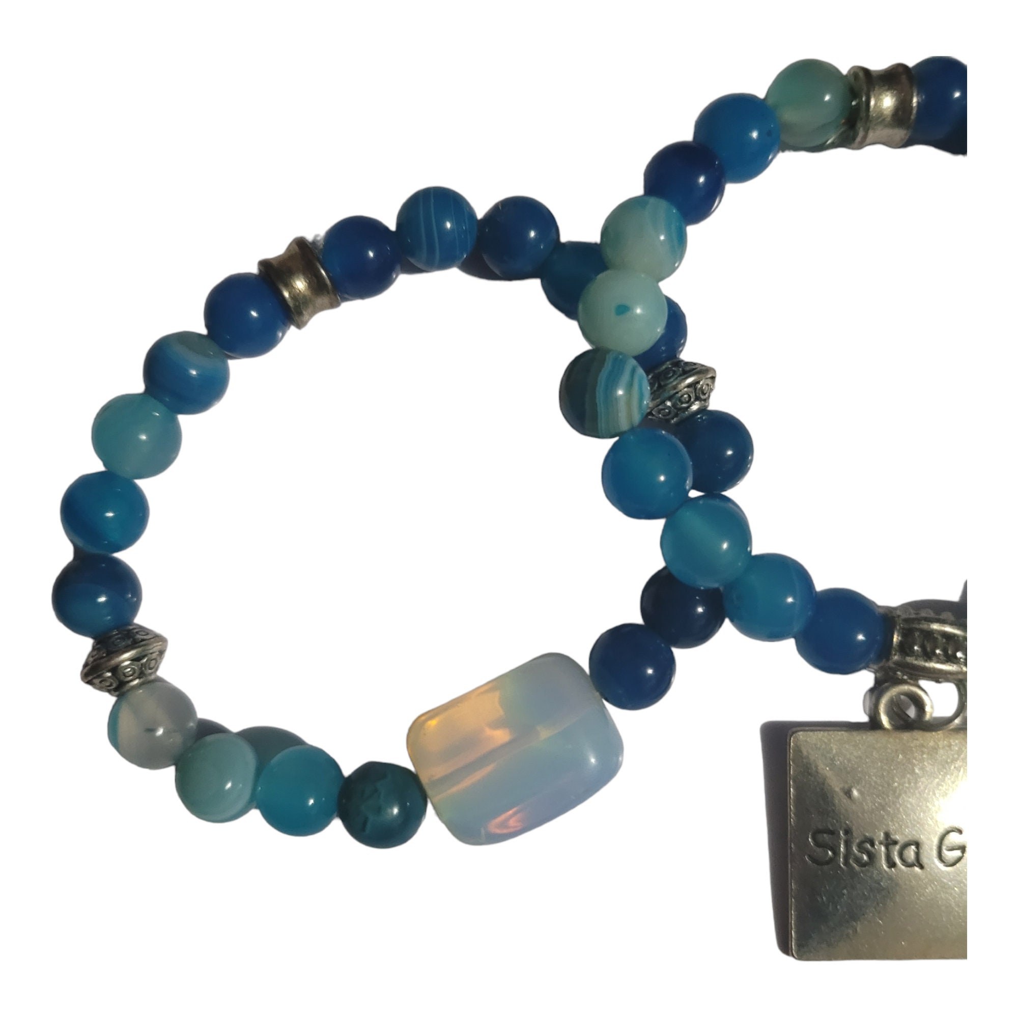 Blue Aventurine Beaded Bracelets view 5