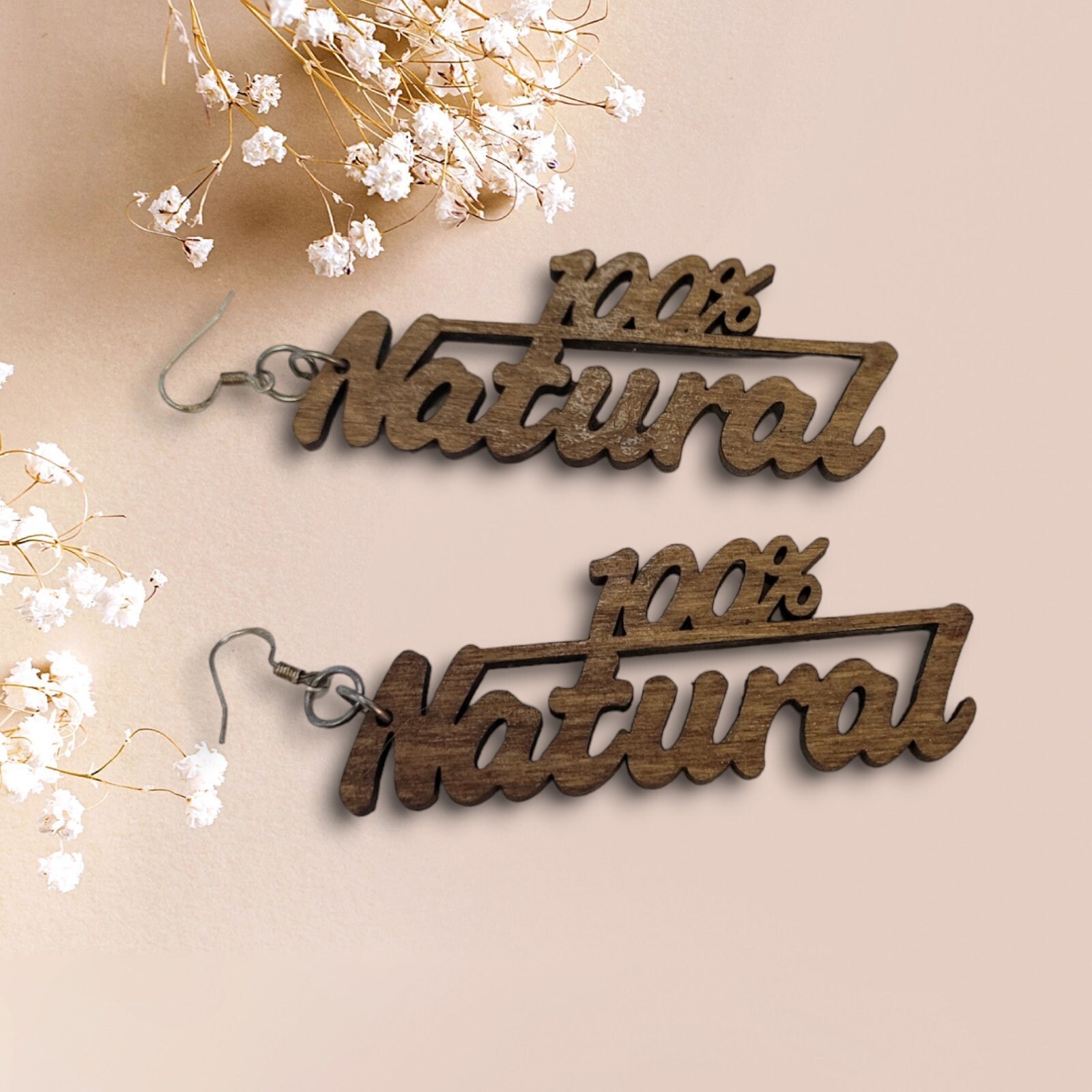 100% Natural Wood Earring Wood Queen Hoop Earrings, Hoop Earrings, Dangle Earrings, Ethnic Earrings,