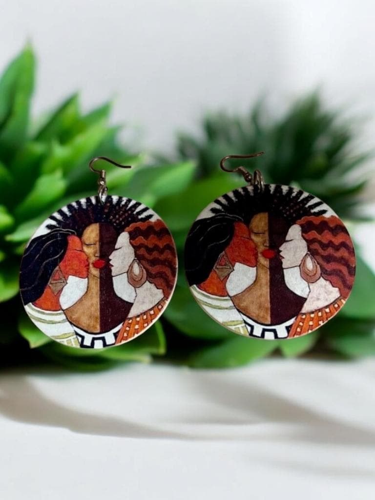 Afrocentric earrings , Afrocentric Jewelry, African Earrings
