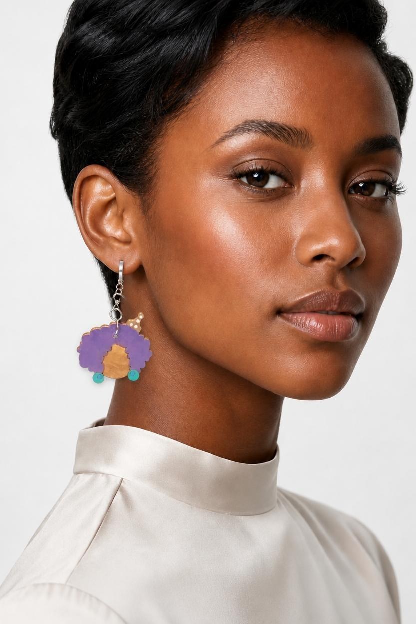 Soulful Style: Afrocentric Statement Earrings