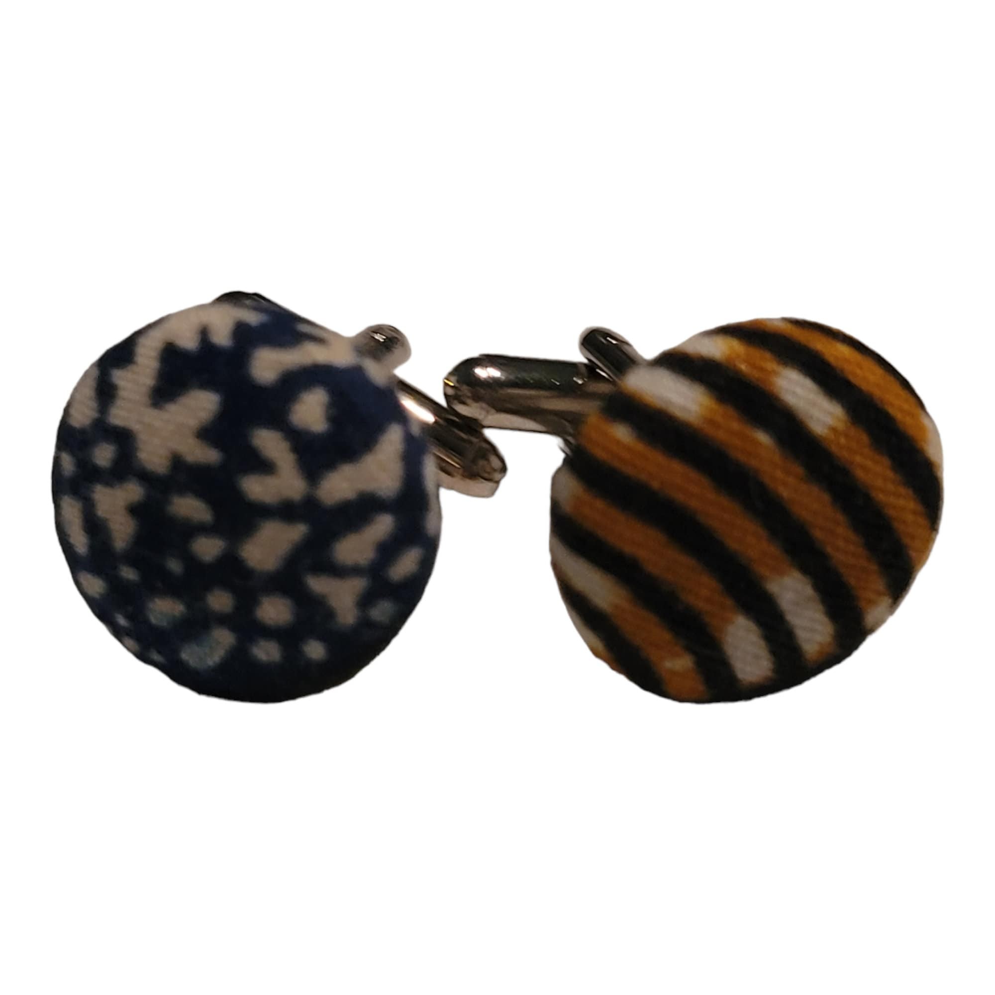 African Fabric Cufflinks,Father,Wedding,Groomsmen Cufflinks, Wedding Cufflinks