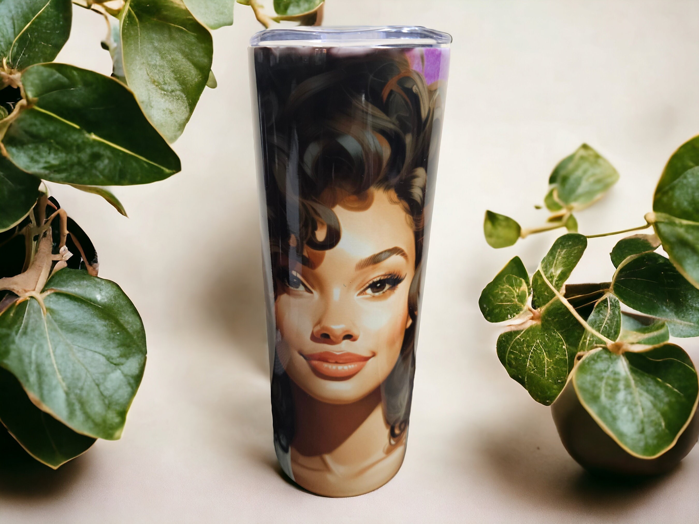Afrocentric Woman 20 oz tumbler