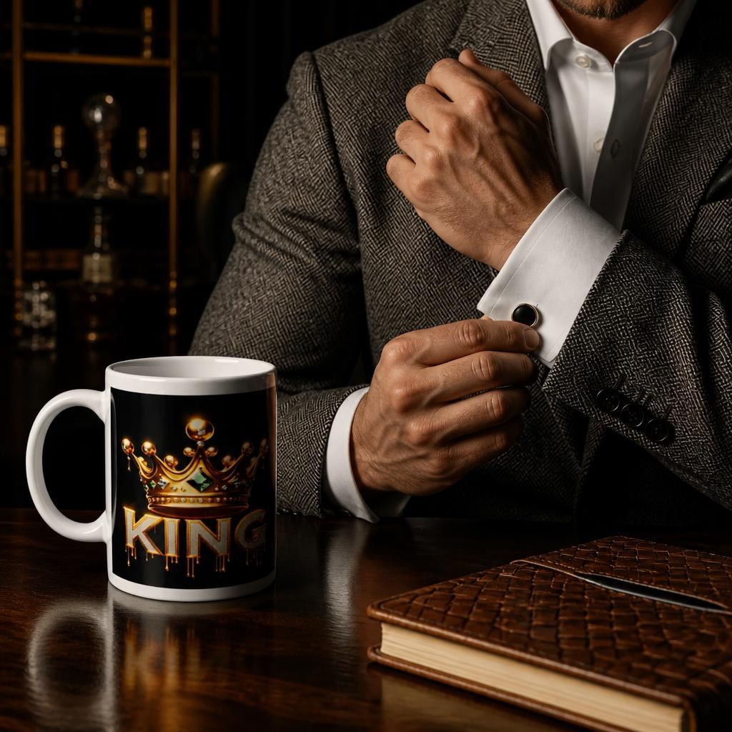 Black King Coffee Cup