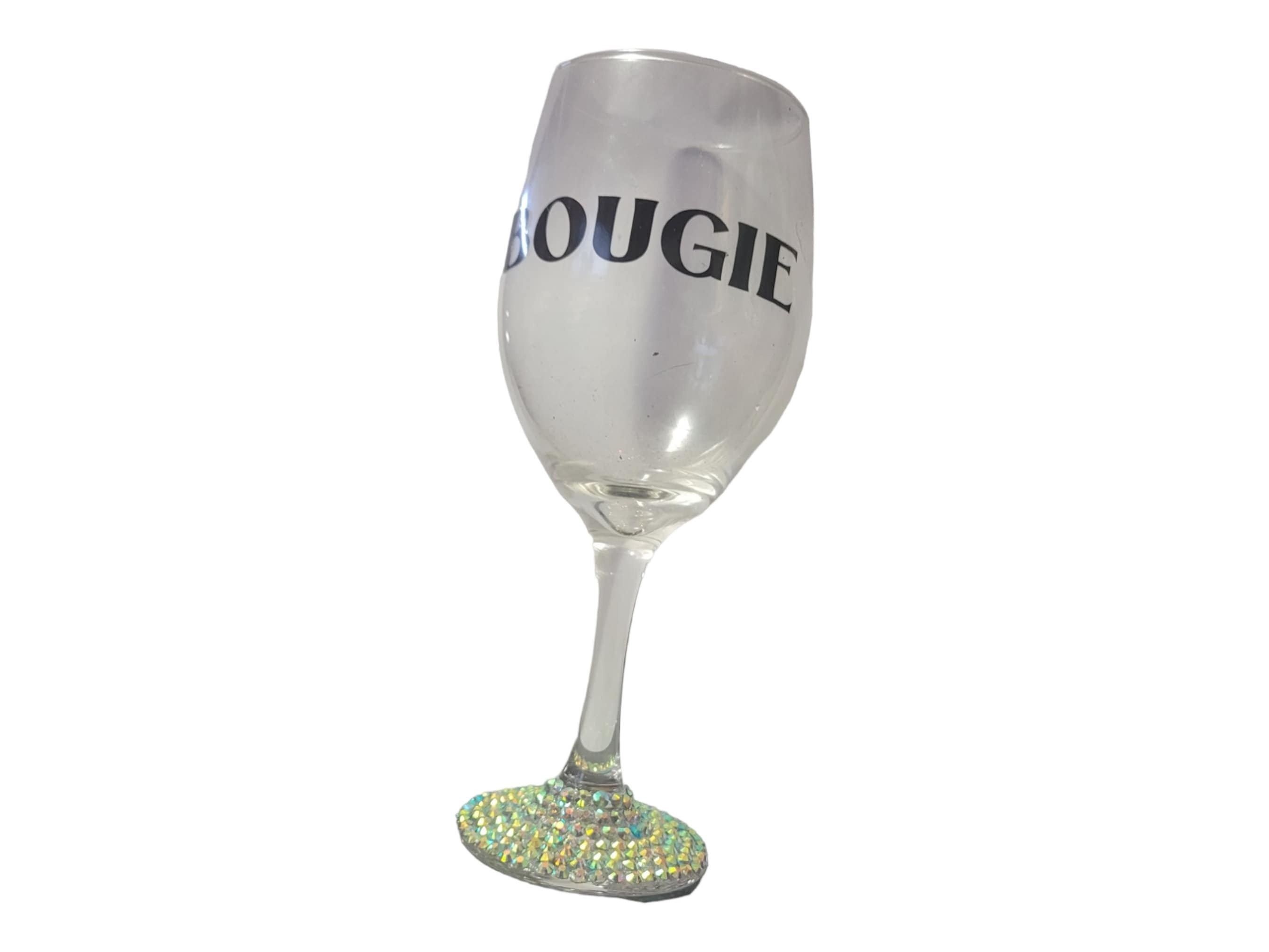 Bougie Bling Wine Glass, view 2
