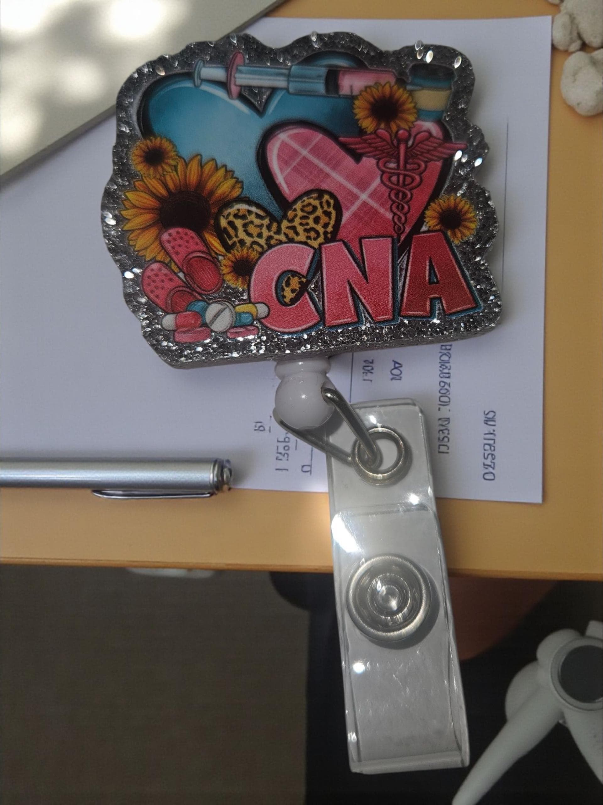 Afro woman Badge Reel,African Woman, Badge Reels,Melanin,Badge,Afro woman,CNA