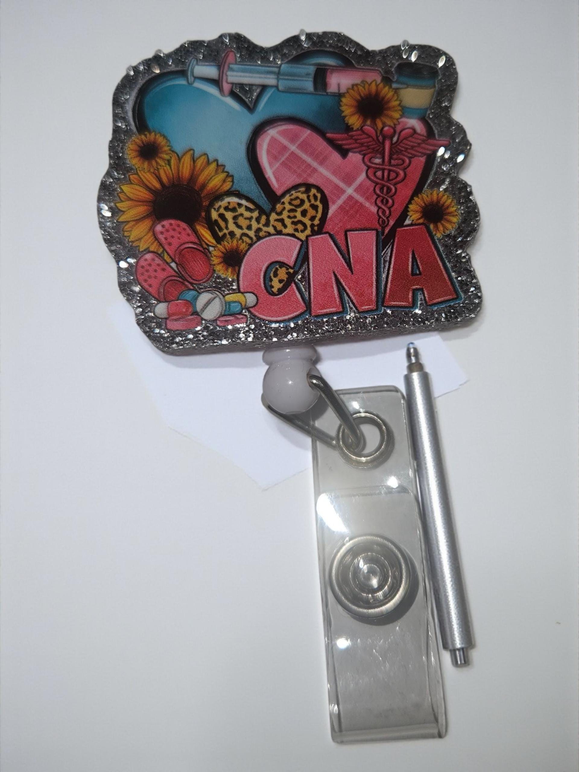 Afro woman Badge Reel,African Woman, Badge Reels,Melanin,Badge,Afro woman,CNA view 2