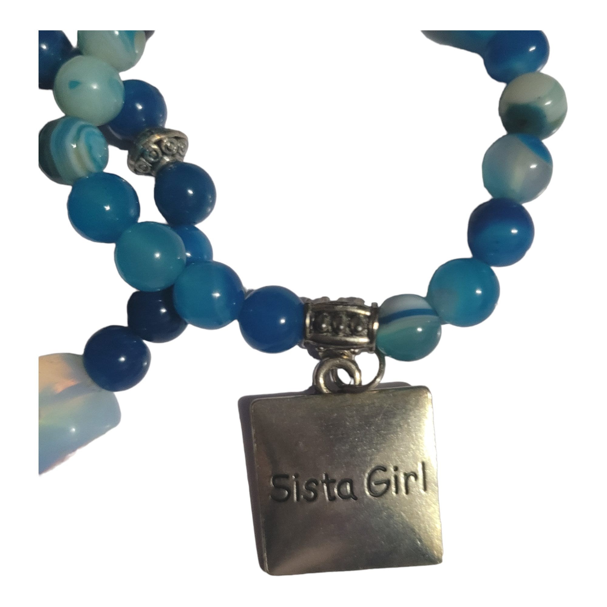 Blue Aventurine Beaded Bracelets view 2