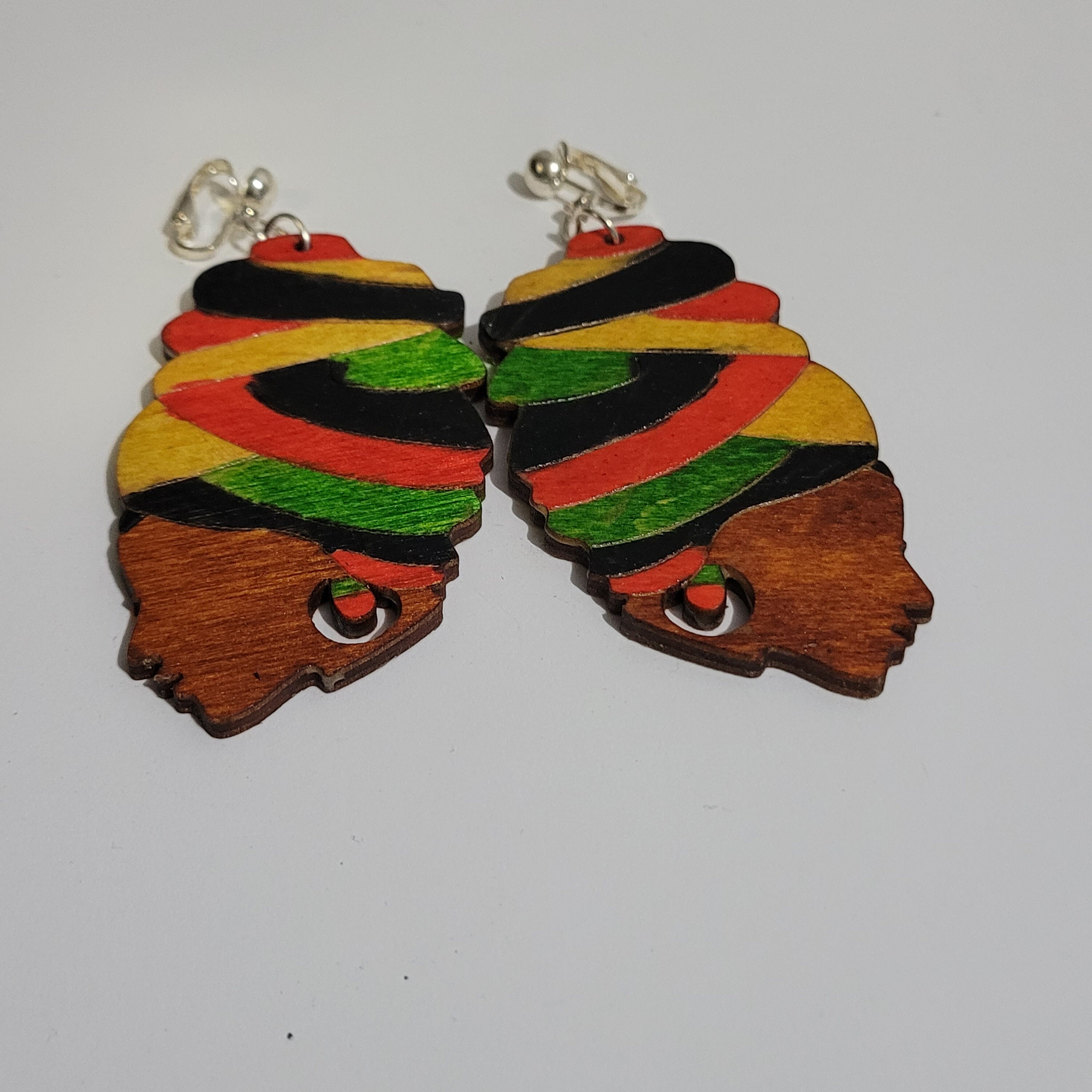 RBG Afrocenric Woman Earrings view 3