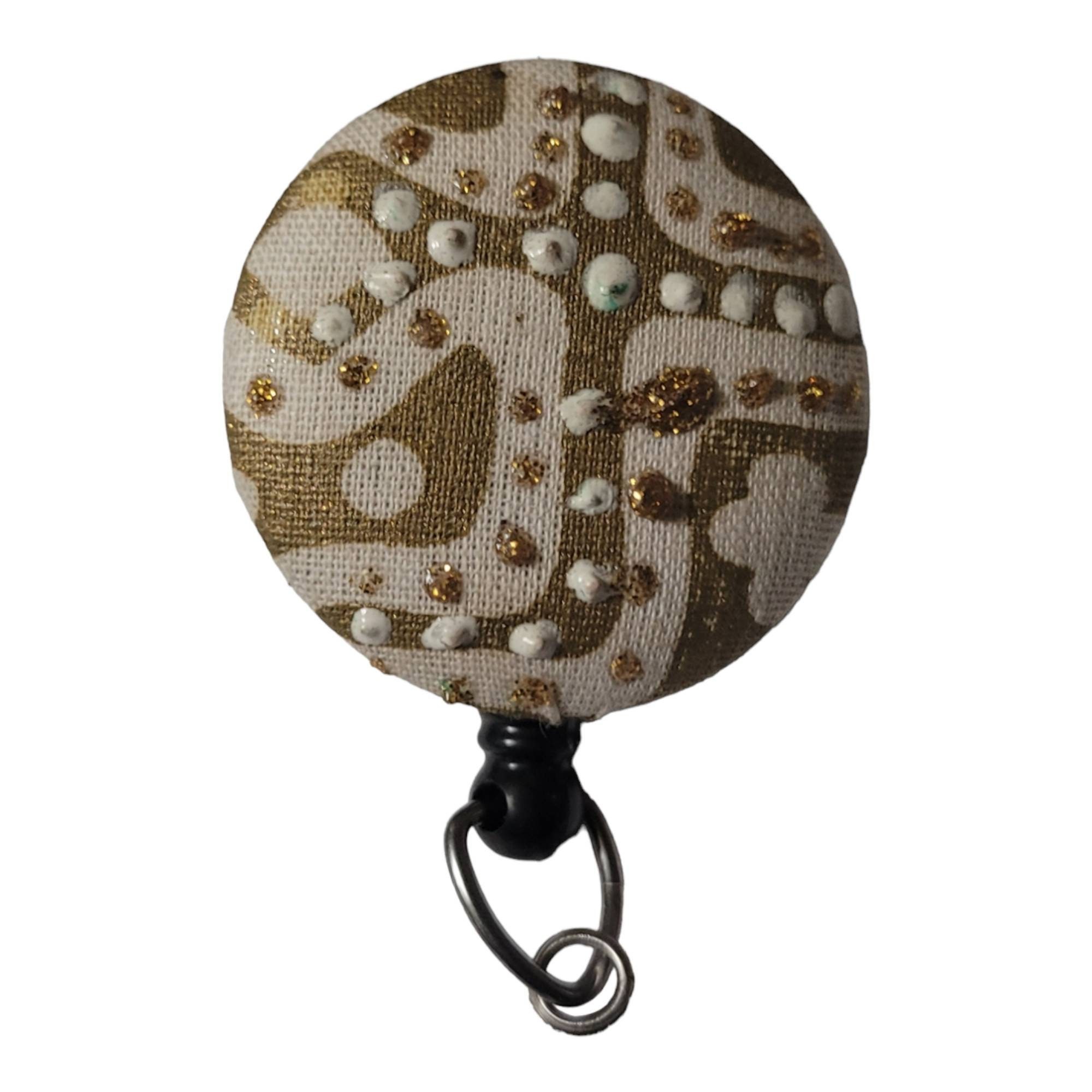 Afrocentric Fabric Badge Reel ,African Woman, Badge Reels,Melanin,Badge,Afro woman