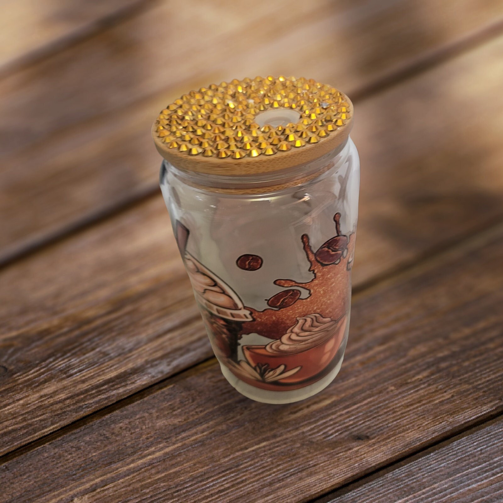 Black History Month ,I am Black History ,BeerCan,Glass,Ice Coffee Glass,Housewarming Gift, Afrocentric, Afro,bling view 4