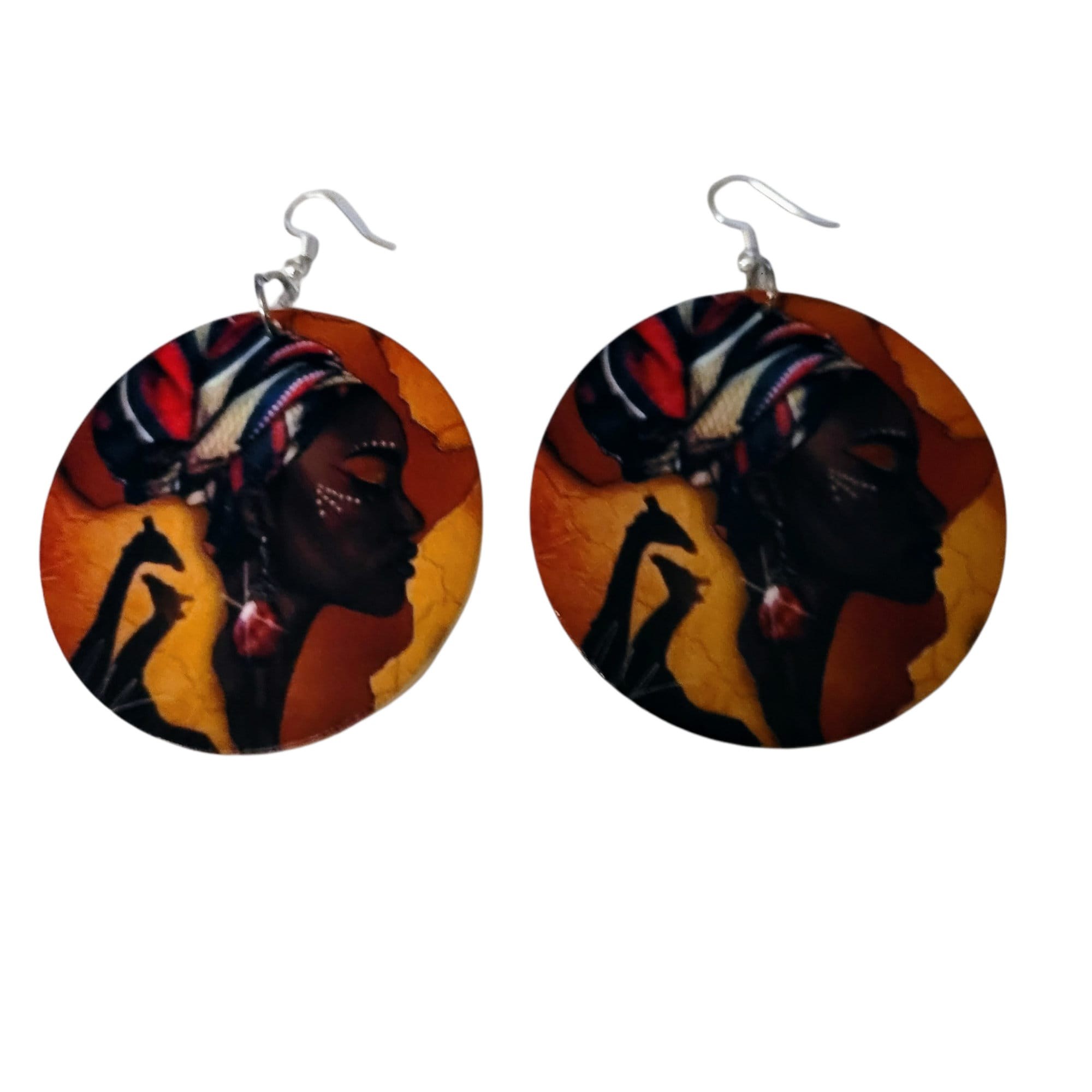 Afrocentric earrings , Afrocentric Jewelry, African Earrings