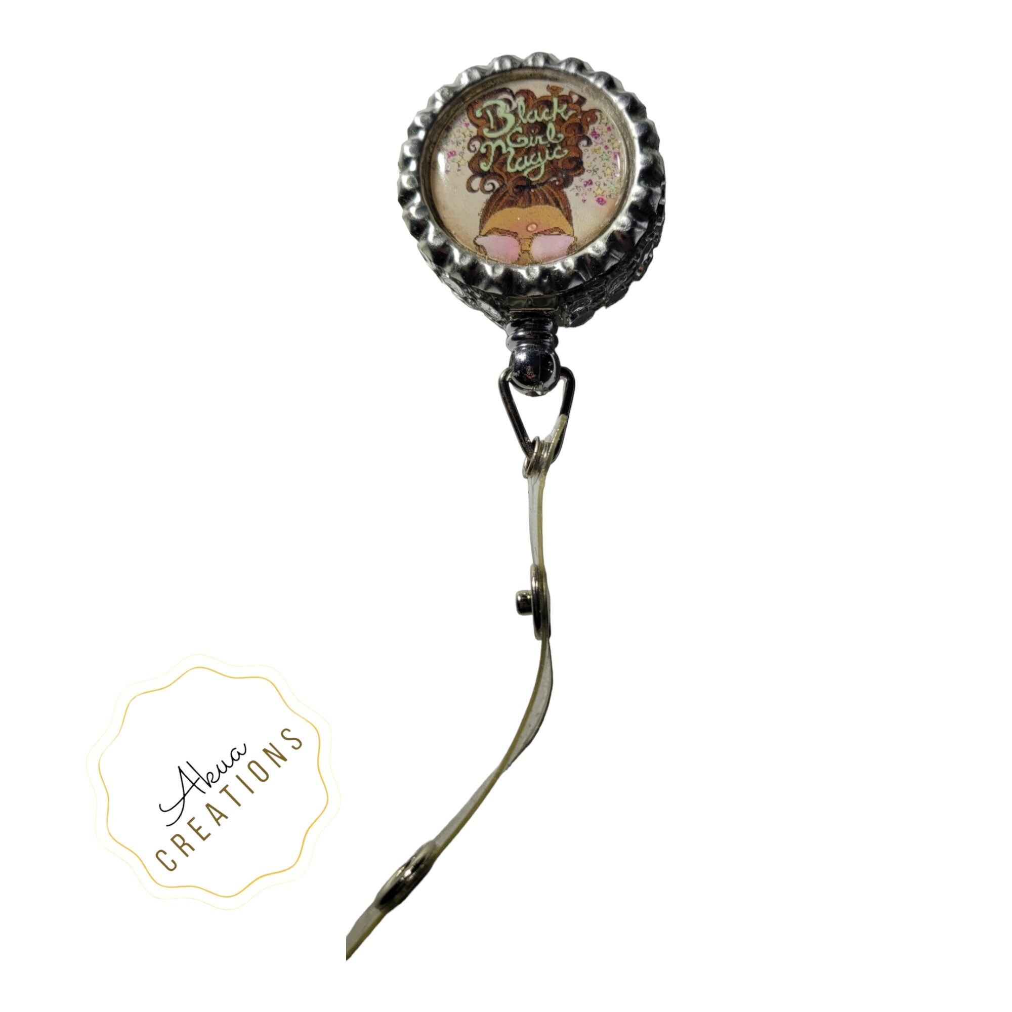 Black Girl Magic ,African Woman, Badge Reels,Melanin,Badge,Afro woman