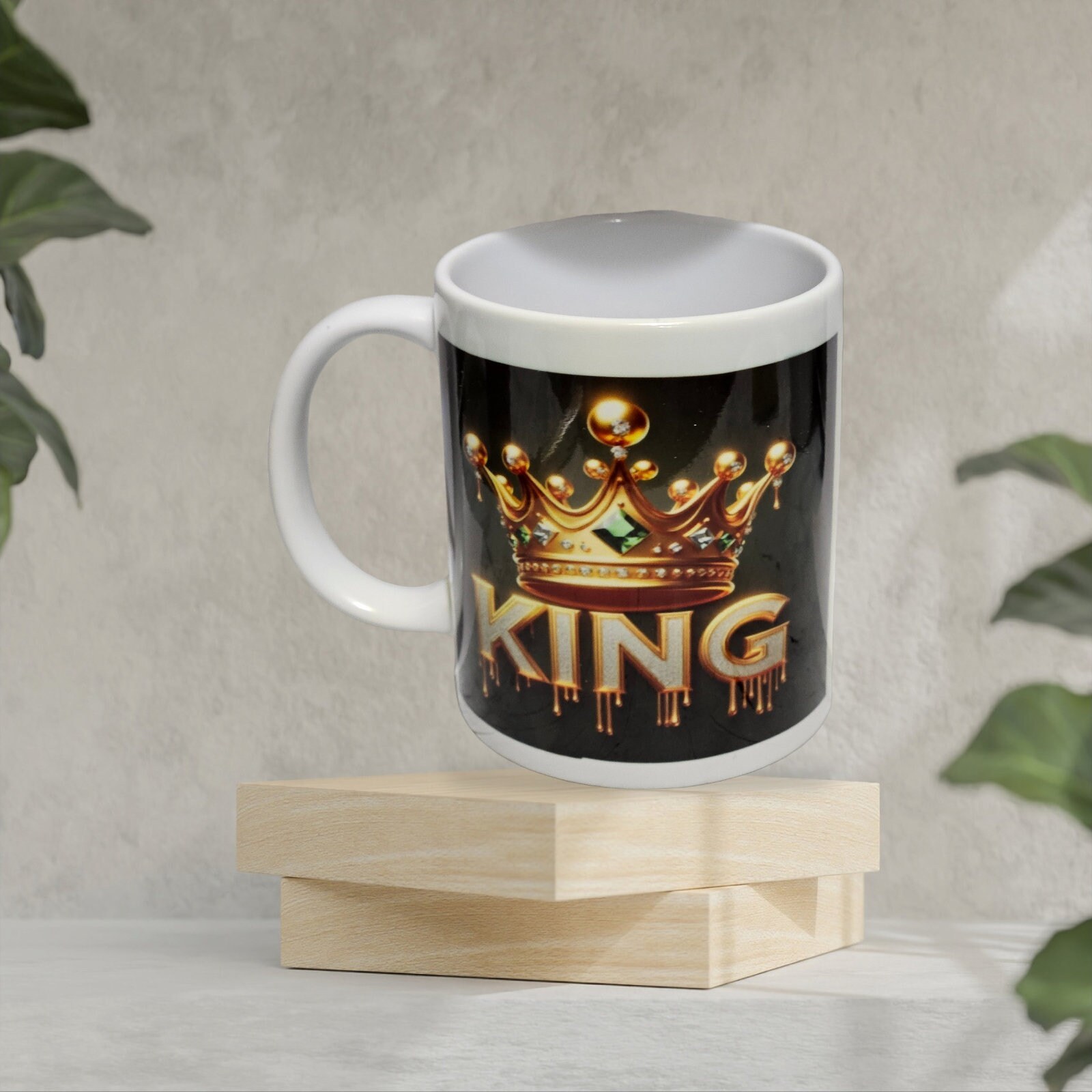 Black King Coffee Cup view 2