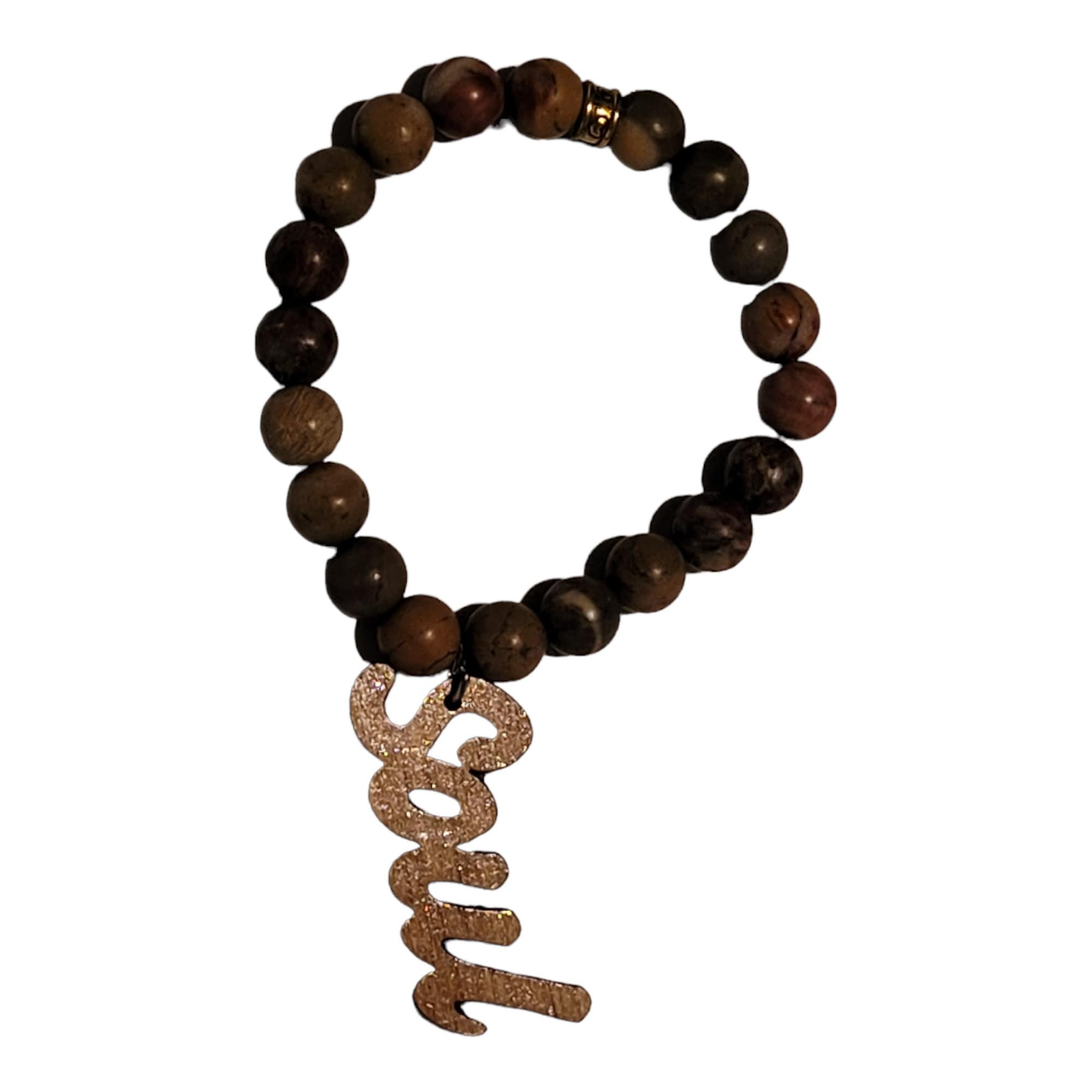 Chinese Jasper Bracelet/women's Bracelet/unisex Free shipping