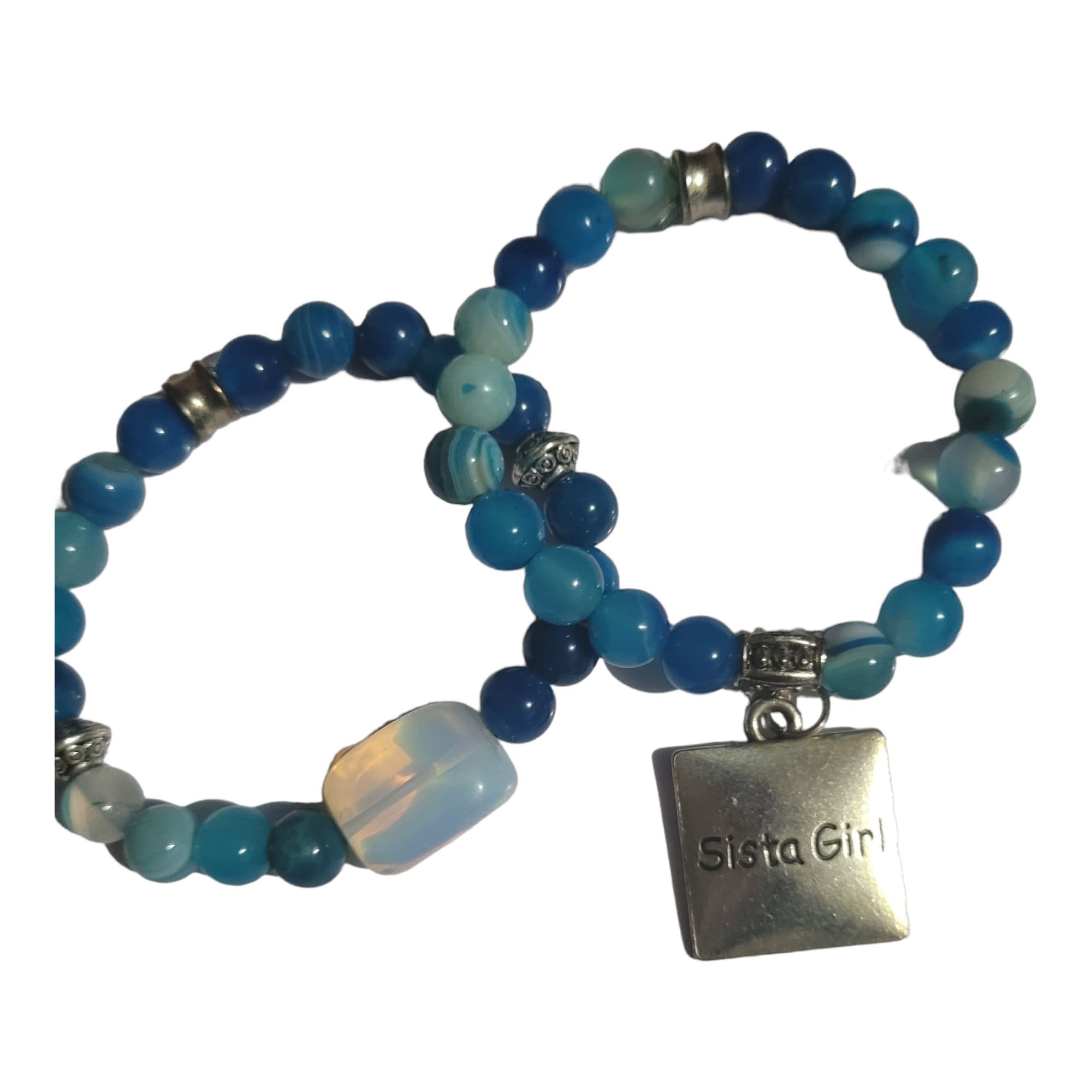 Blue Aventurine Beaded Bracelets view 4