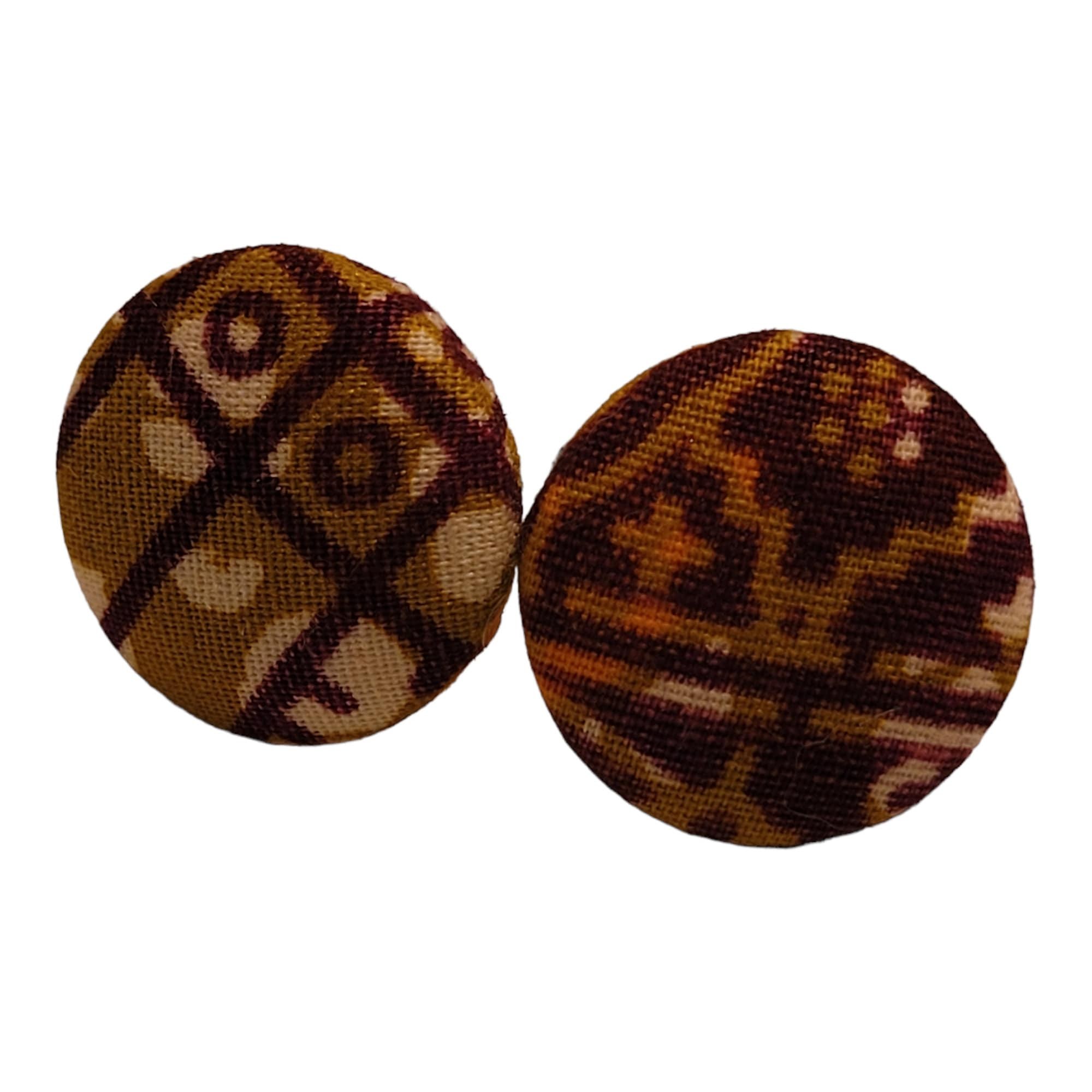 African Fabric Cufflinks,Father,Wedding,Groomsmen Cufflinks, Wedding Cufflinks