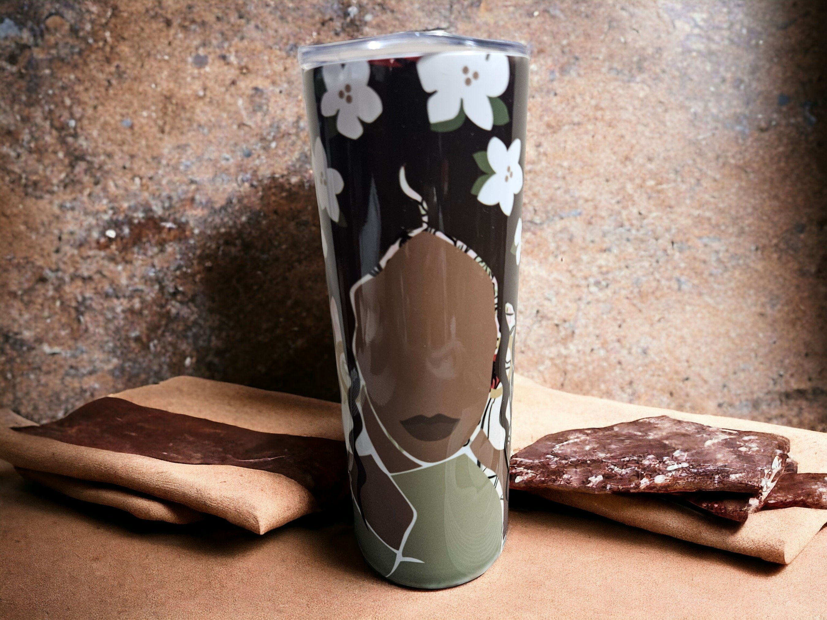 Afrocentric Woman 20 oz tumbler