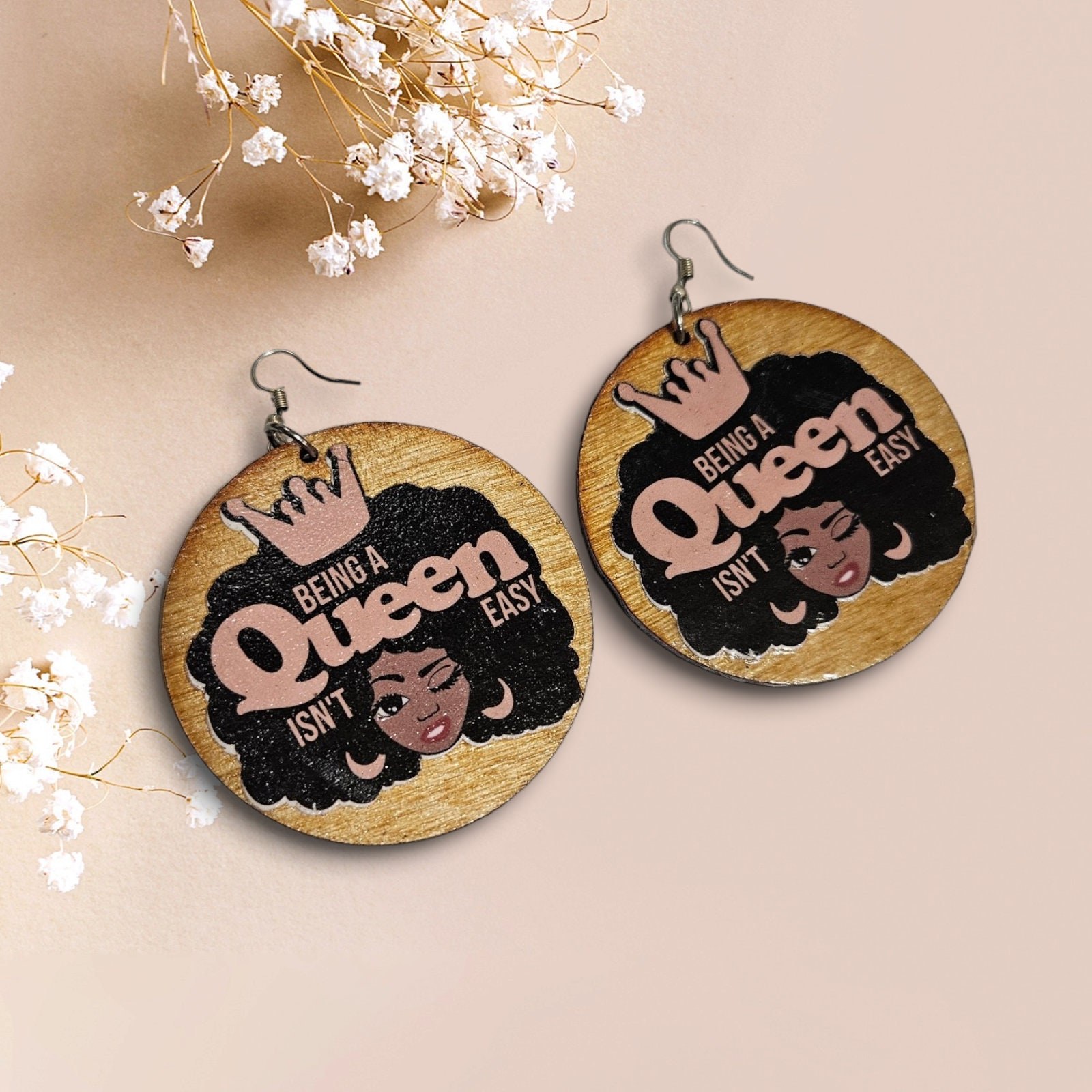 Bold Statements, Bright Colors: Afrocentric Hoop Earrings , Afrocentric earrings , Afrocentric Jewelry, African Earrings