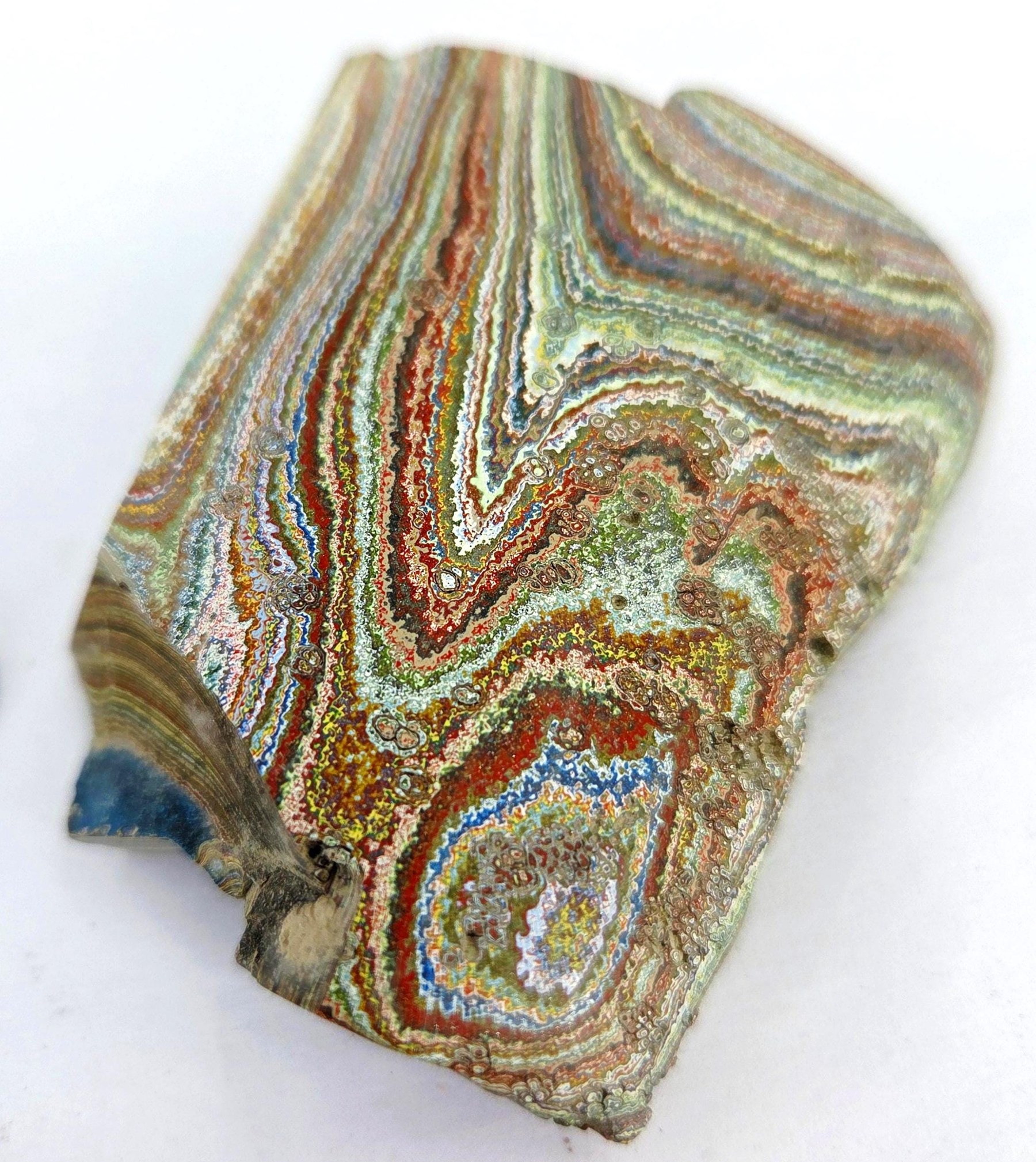 Vintage Pastels #08 / 1950s Fordite Rough, view 3