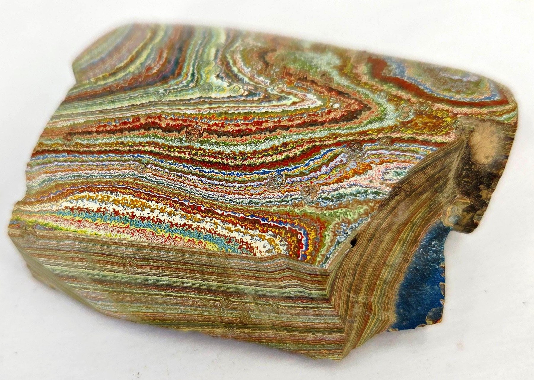Vintage Pastels #08 / 1950s Fordite Rough, view 4
