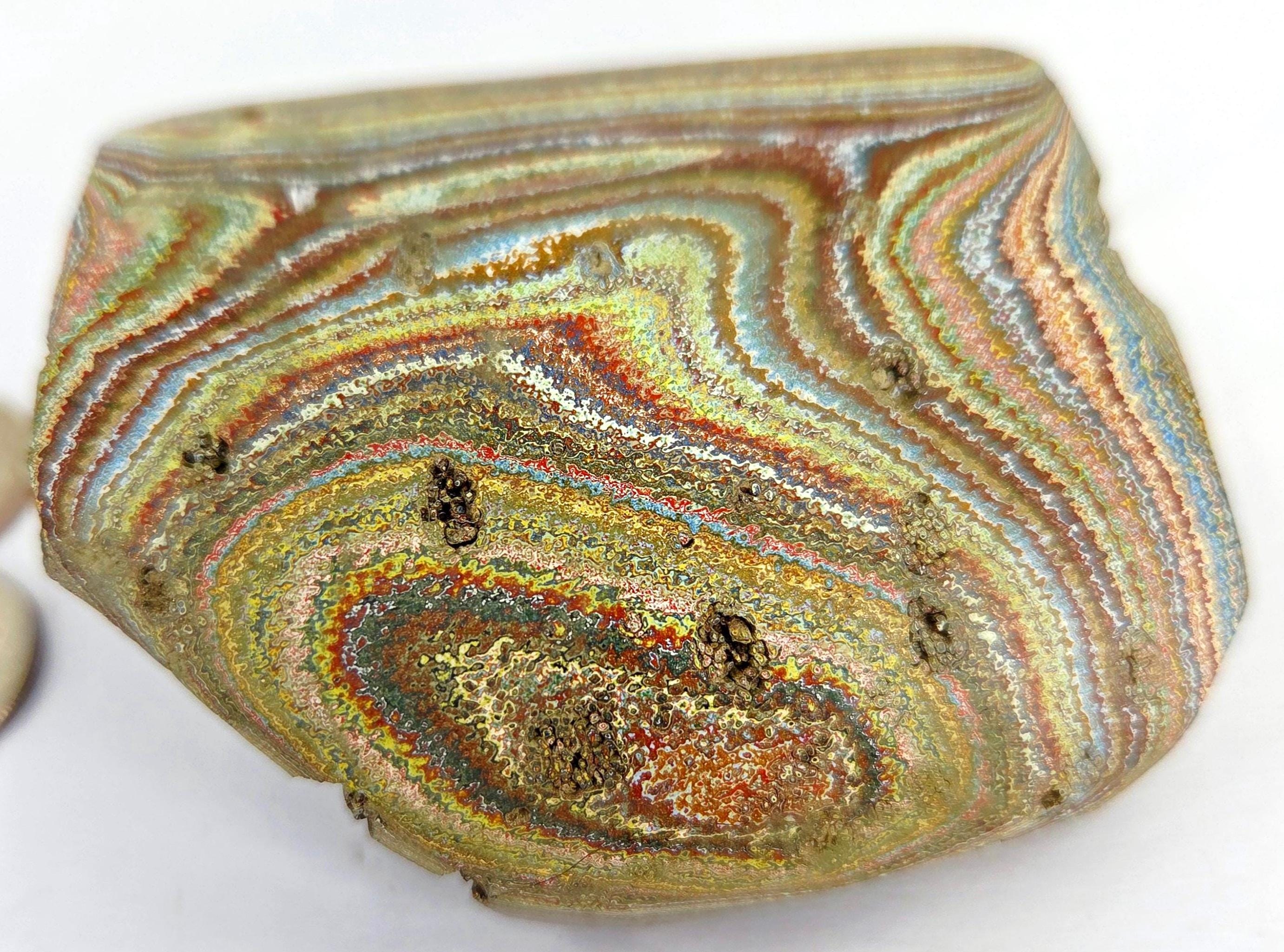 Vintage Pastels #09 / 1950s Fordite Rough, view 4