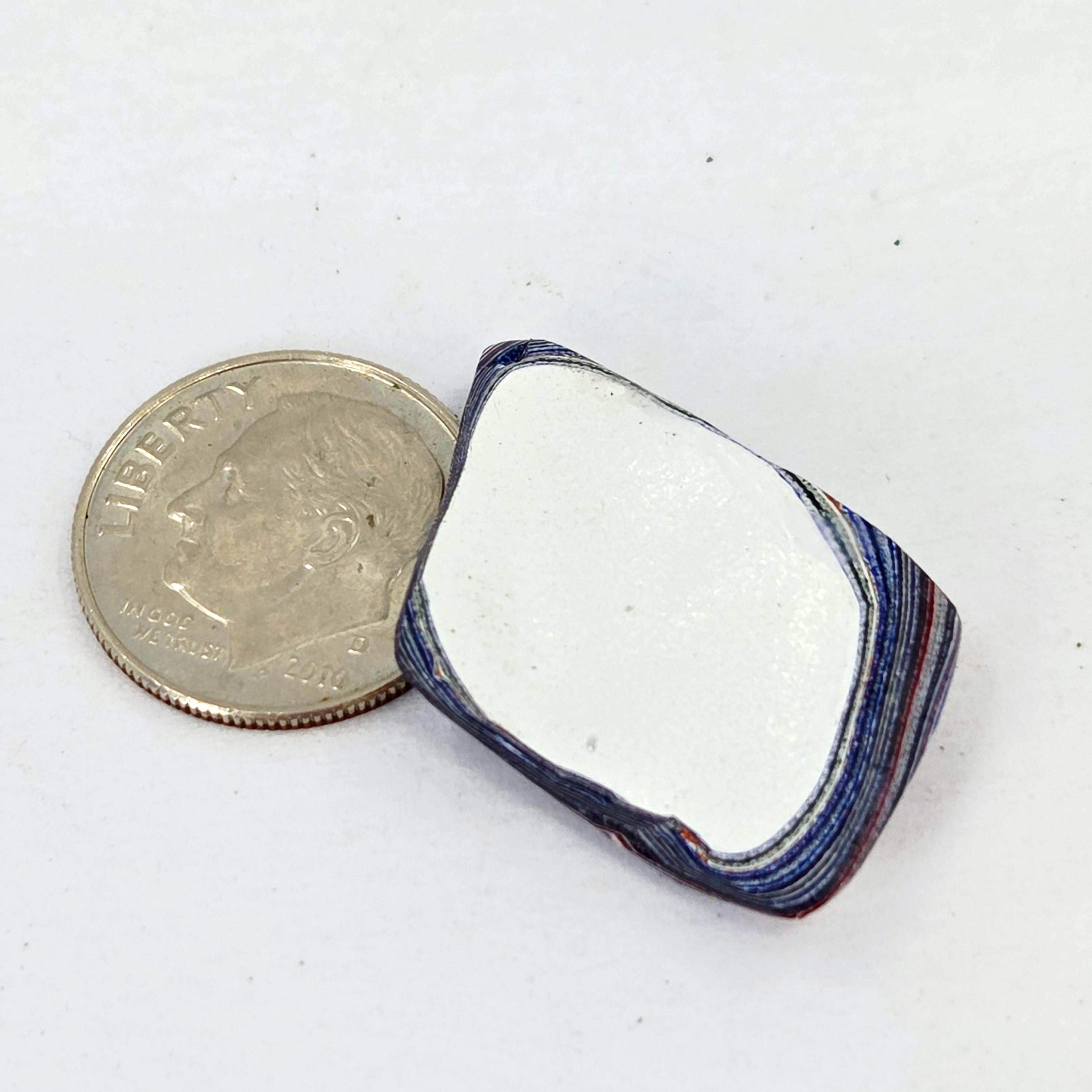 Kenworth Fordite Cabochon, view 2