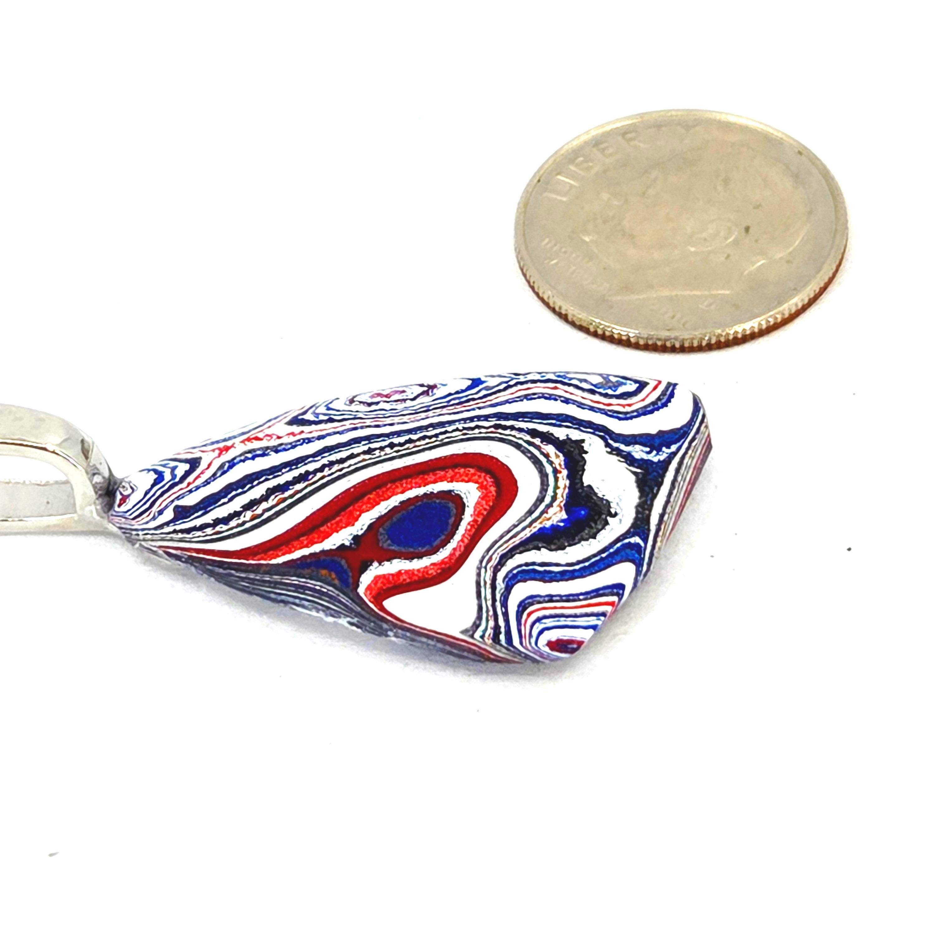 Fordite Pendant "Fun Size", view 2