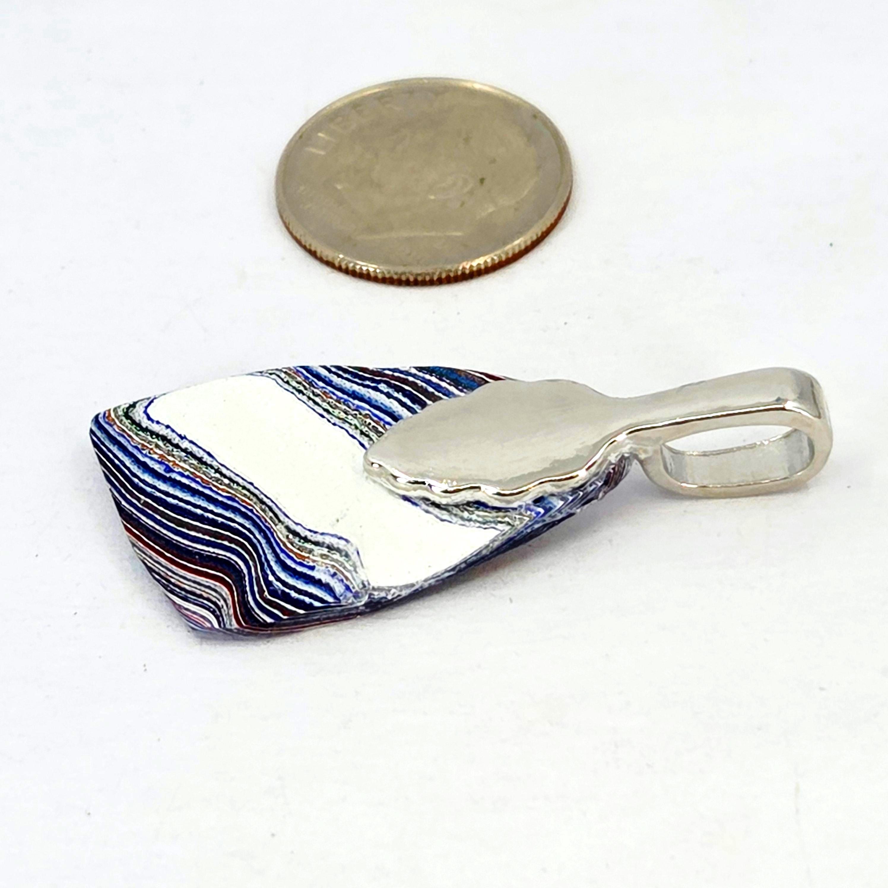 Fordite Pendant "Fun Size", view 4