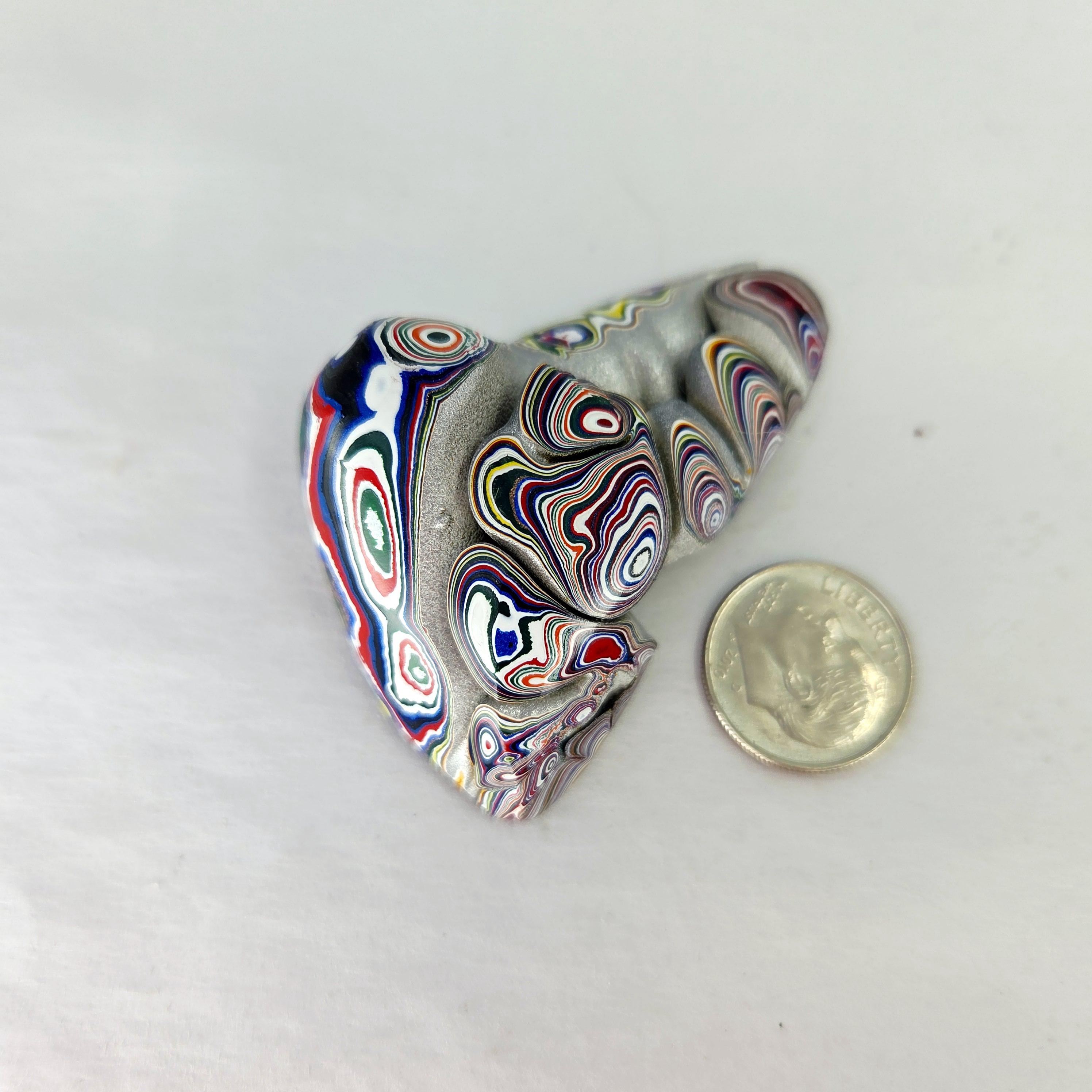Kenworth Fordite Detroit Agate Bulls Eyes