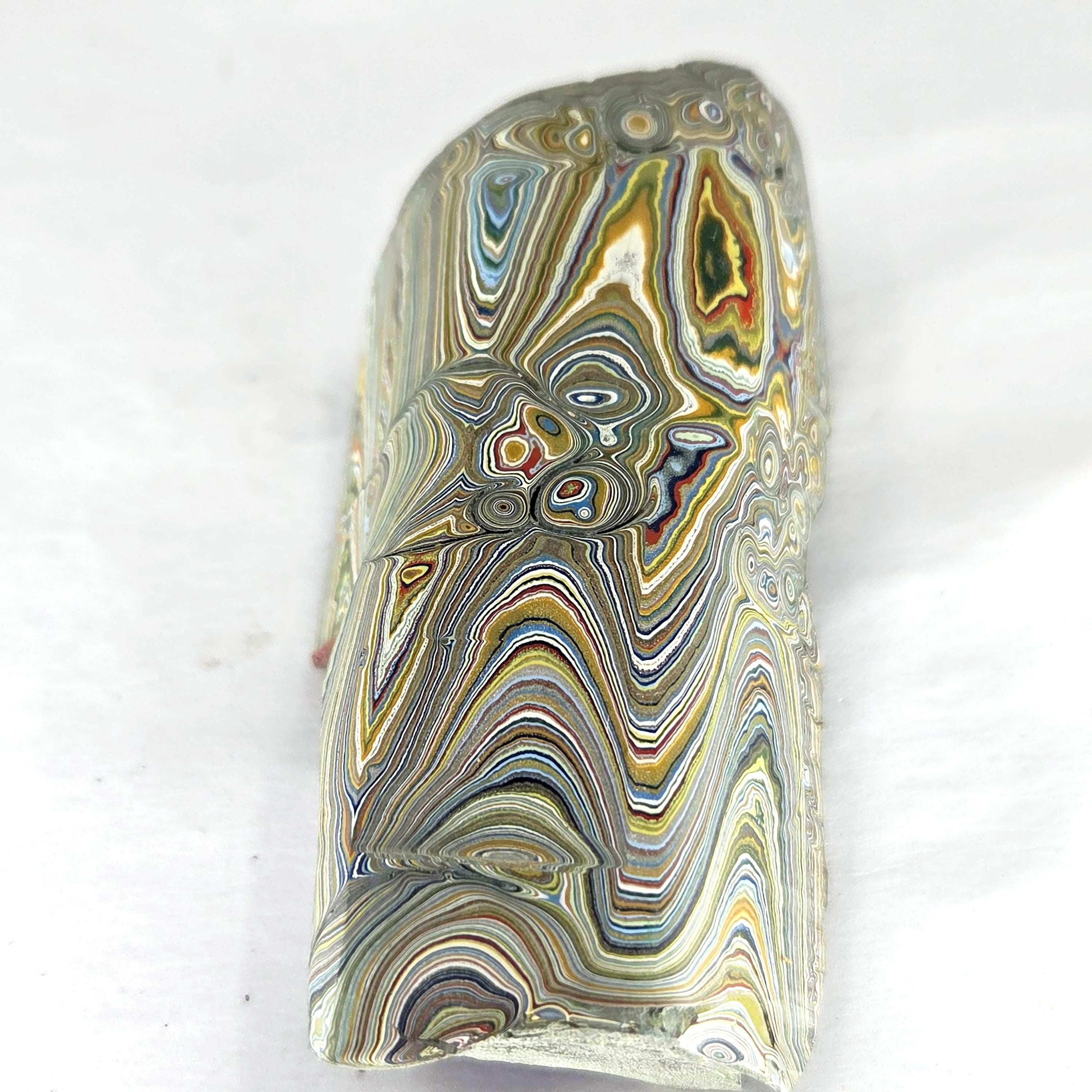 1960s Vintage Fordite Classic Uncut