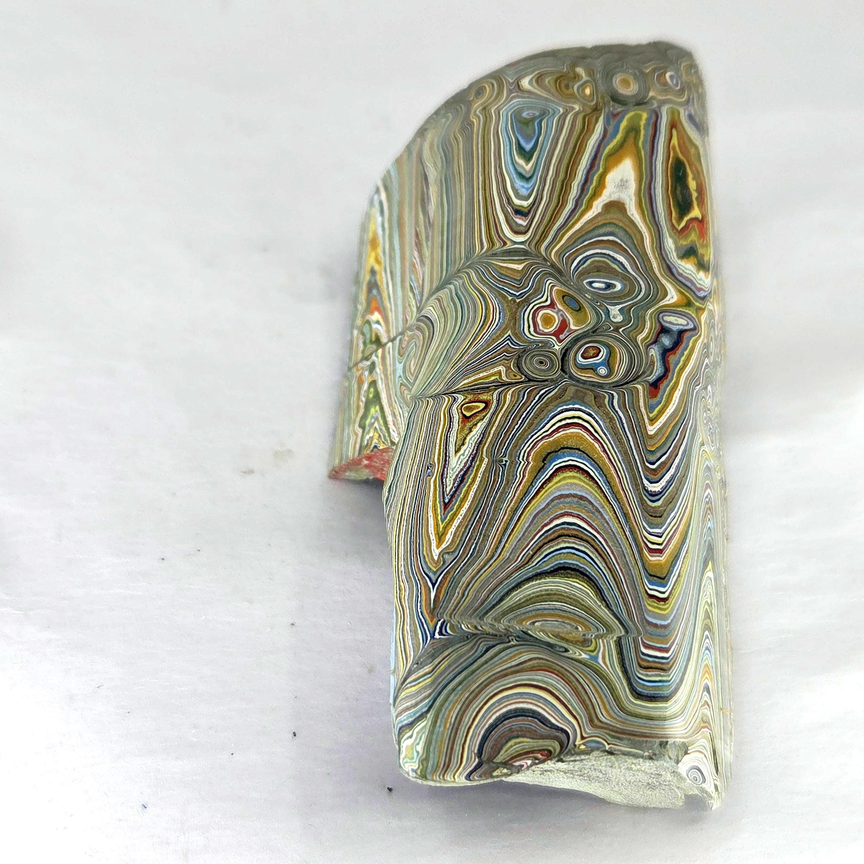 1960s Vintage Fordite Classic Uncut, view 3