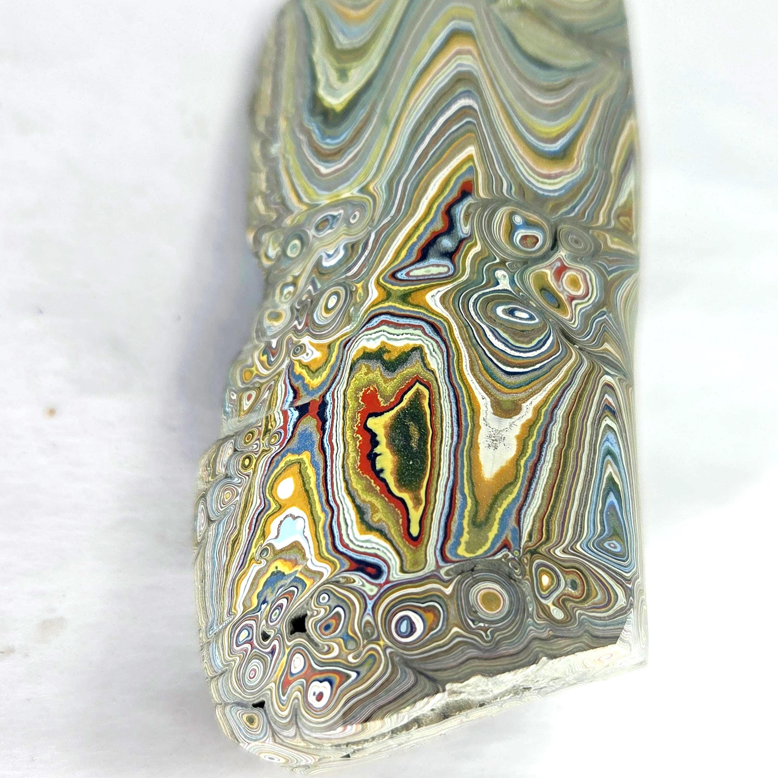 1960s Vintage Fordite Classic Uncut, view 8