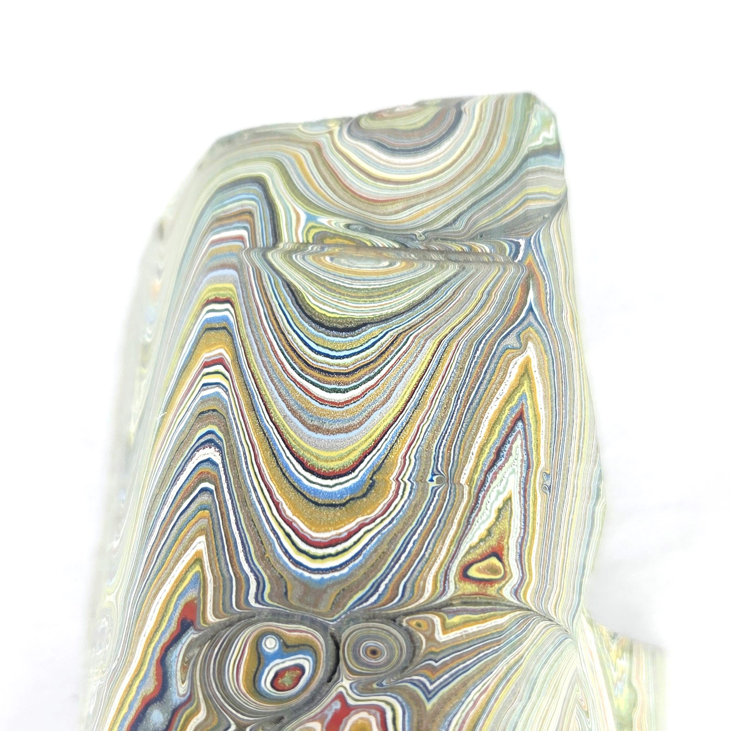 1960s Vintage Fordite Classic Uncut, view 9