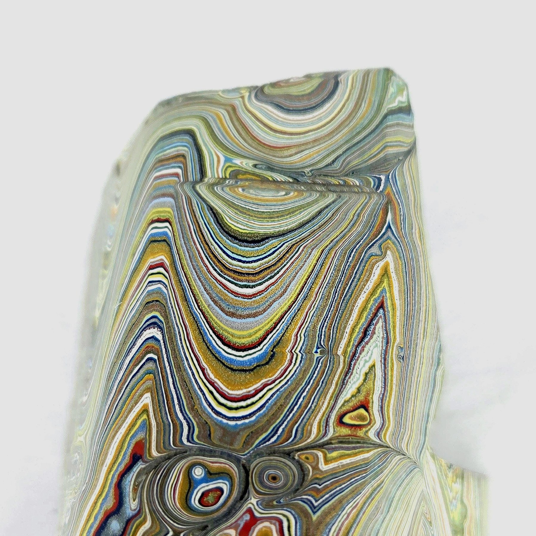 1960s Vintage Fordite Classic Uncut, view 4