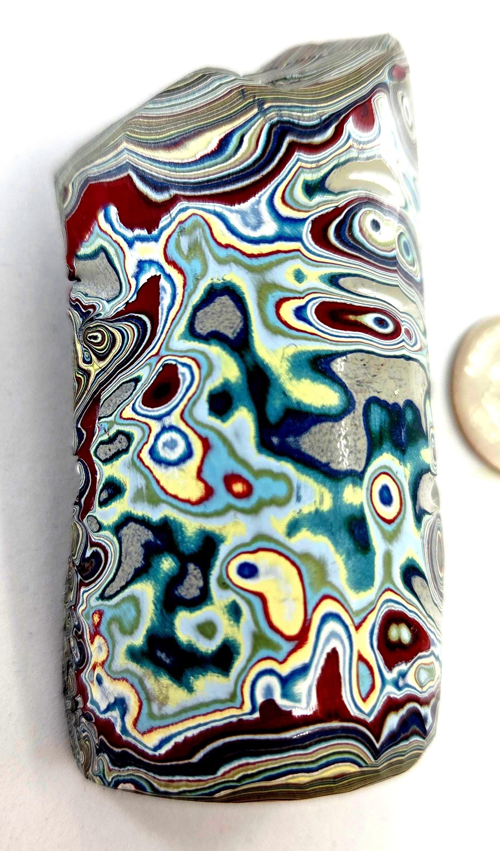 1960s Vintage Fordite Uncut / A Rare Piece of Automotive History