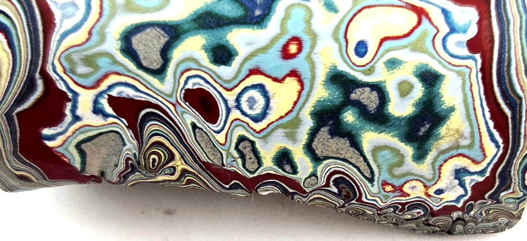 1960s Vintage Fordite Uncut / A Rare Piece of Automotive History, view 8