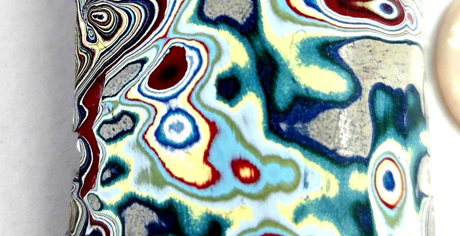 1960s Vintage Fordite Uncut / A Rare Piece of Automotive History, view 9