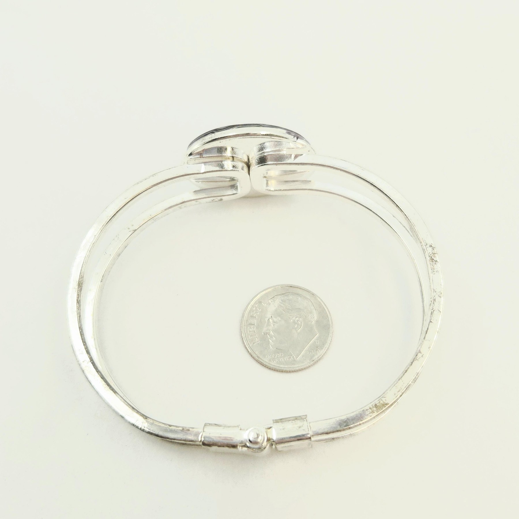 Fordite Jeep Bracelet Silver Plated /bridesmaid, view 2