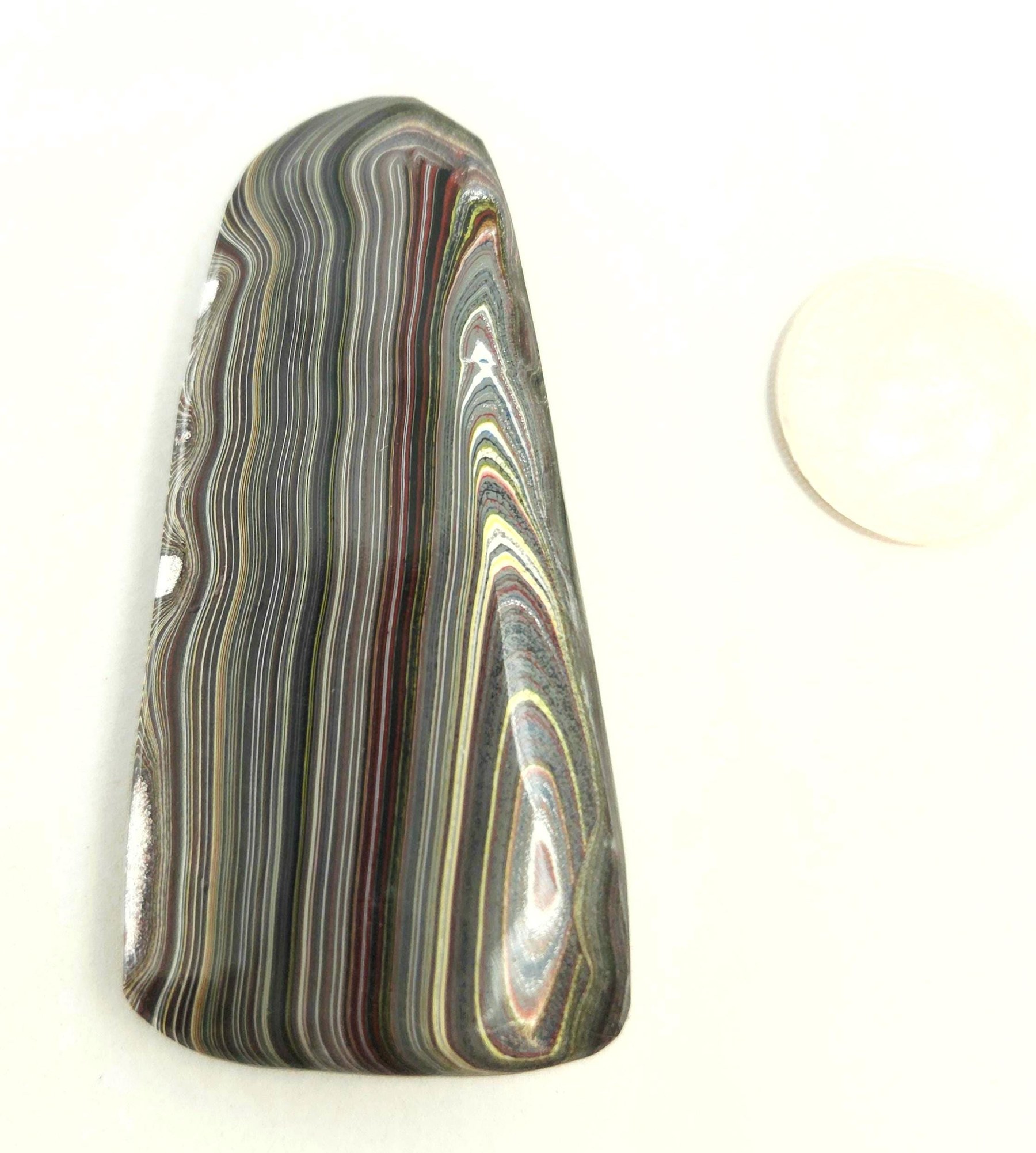 Corvette Cabochon / Outstanding Detailed Paint Flow, view 2