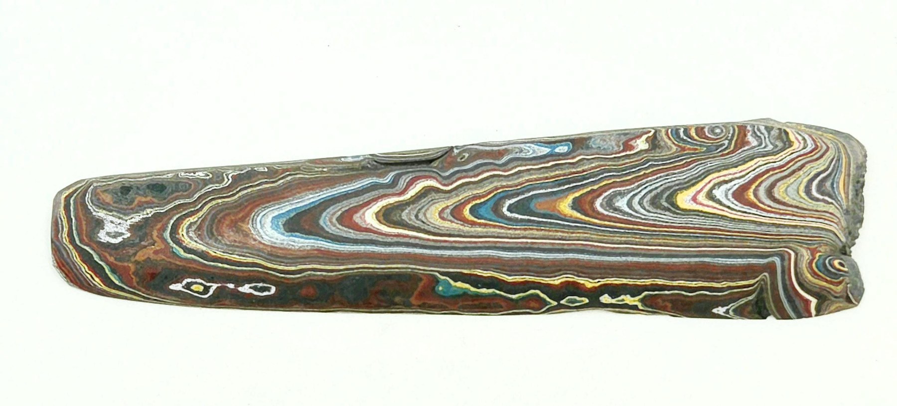 Corvette Fordite Small Thick Slab#1 Jewelry Making