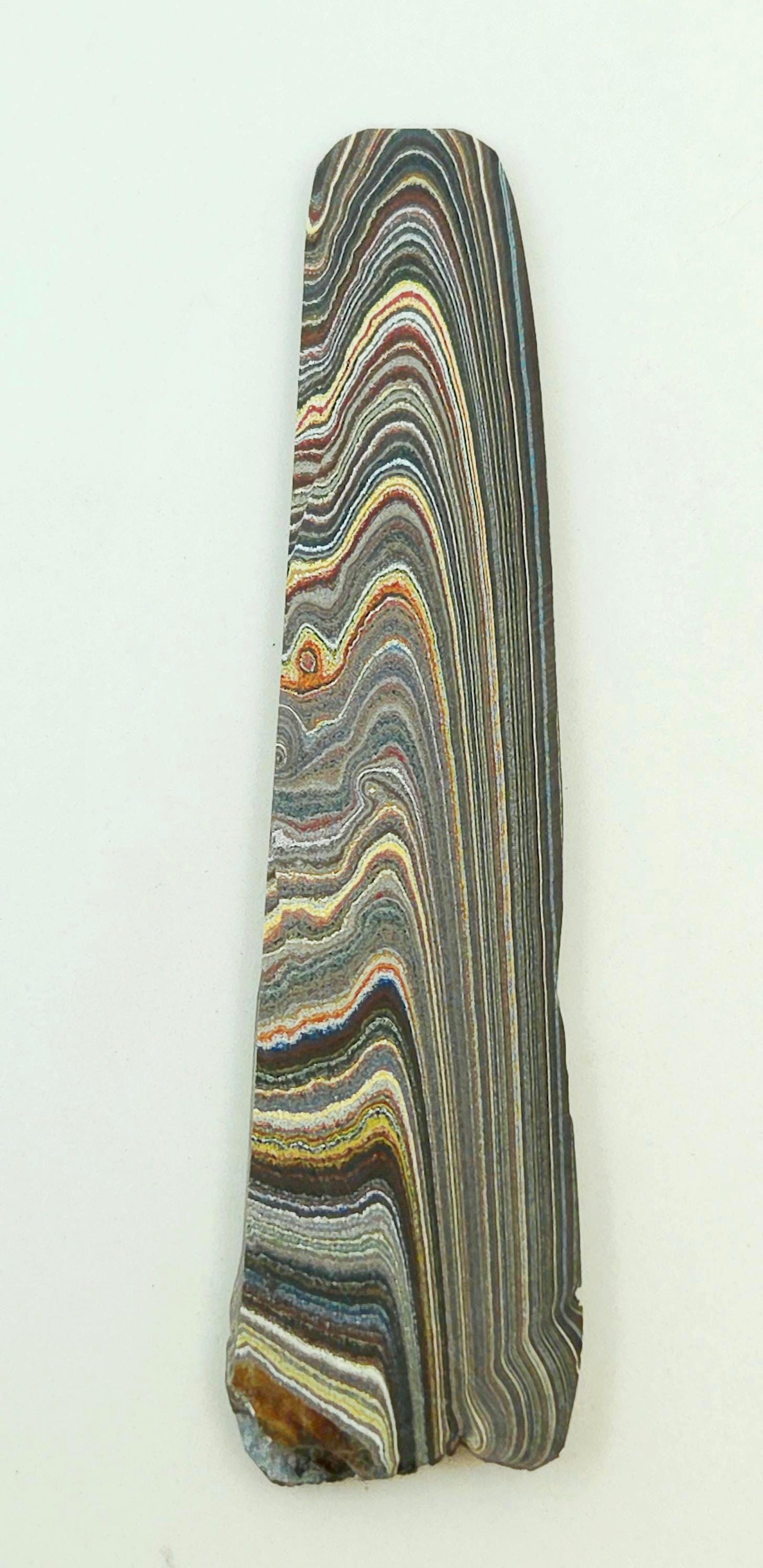 Corvette Fordite Small Thick Slab#1 Jewelry Making, view 2