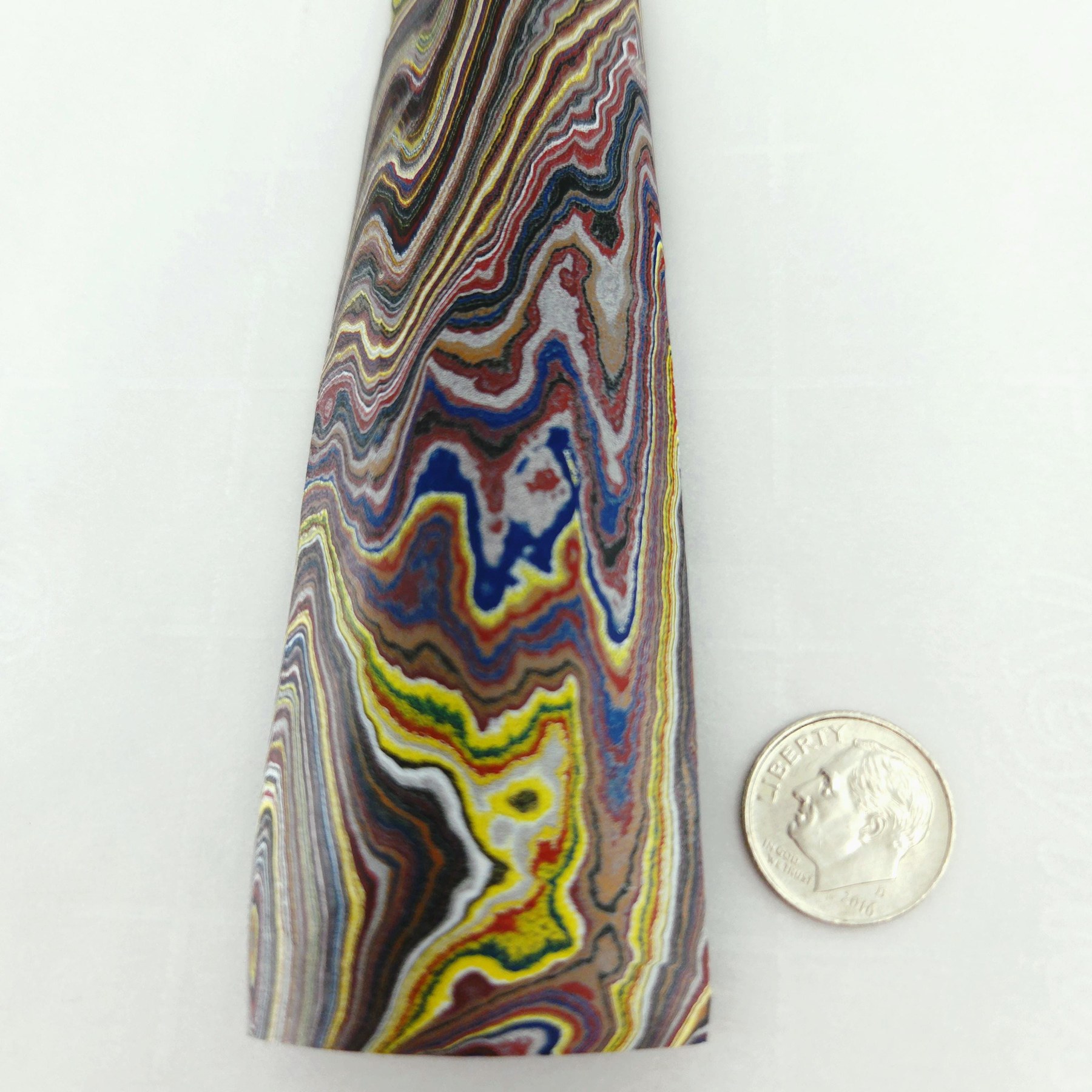 Corvette Fordite Small Thick Slab #3, Jewelry Making